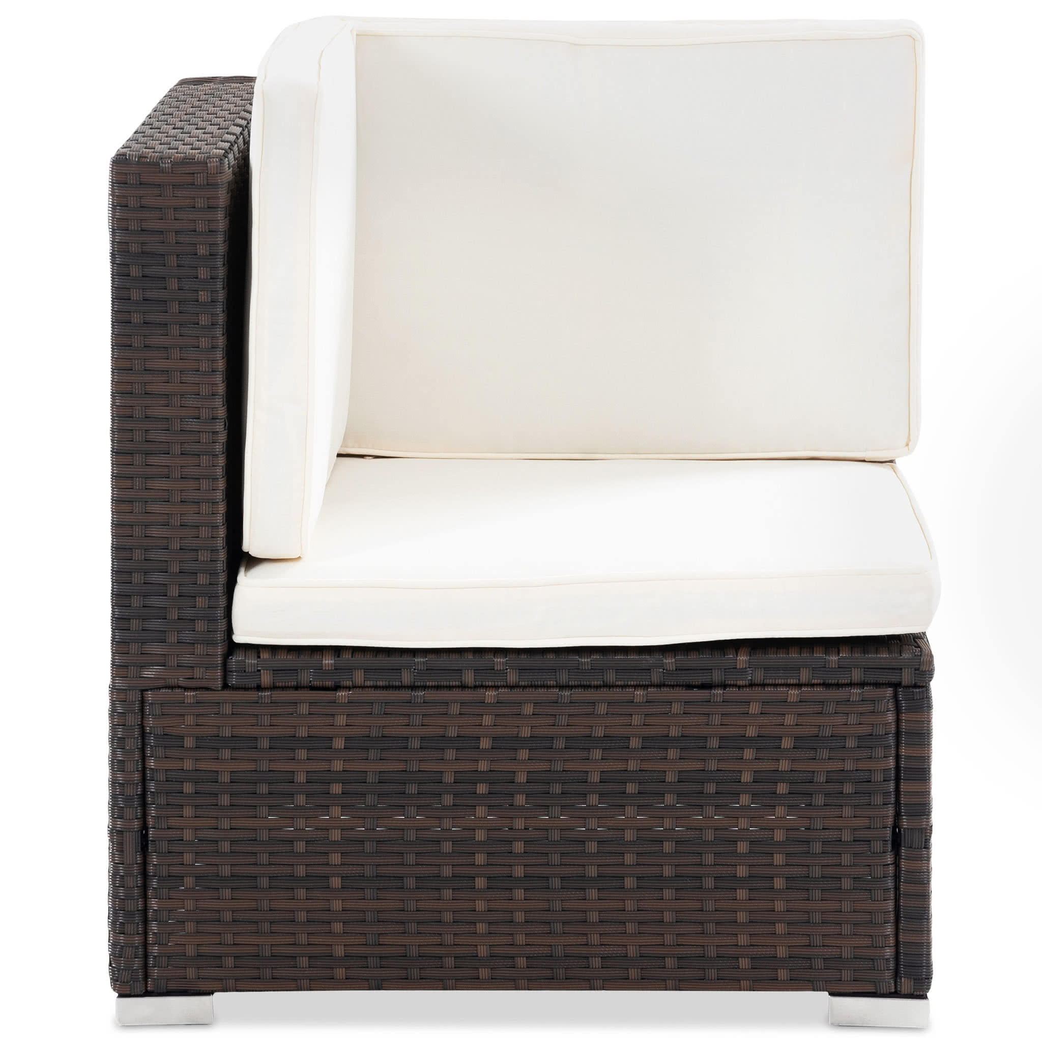 Loungegrupp Lyfco Vrångö för Balkong med Förvaring Brun