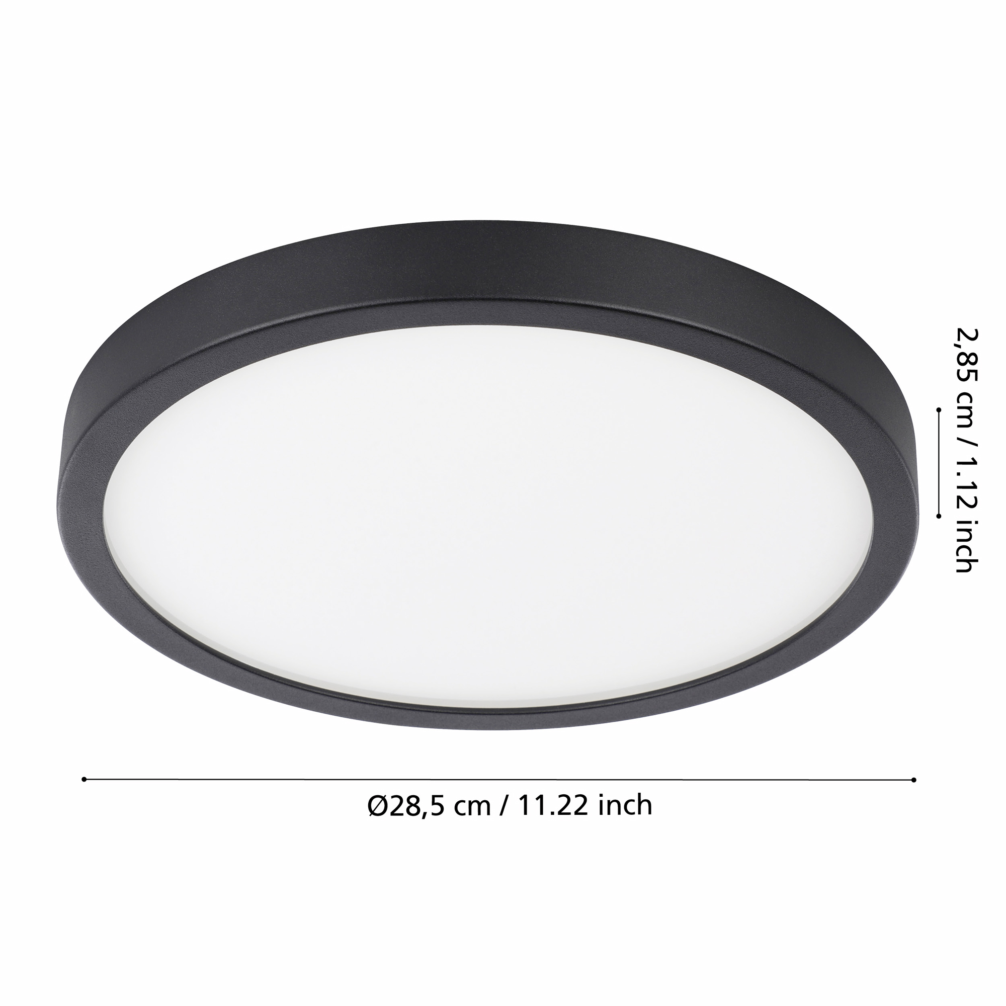 Plafond Eglo Argolis 2 Ø285 mm