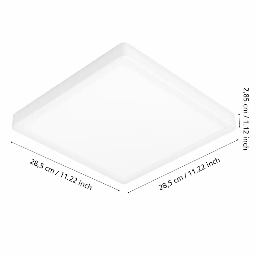 Plafond Eglo Argolis 2 285x285 mm