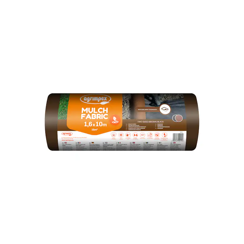 Barduk Jabo Agrimpex Dual-Agro 1,6x10 m Brun/Svart
