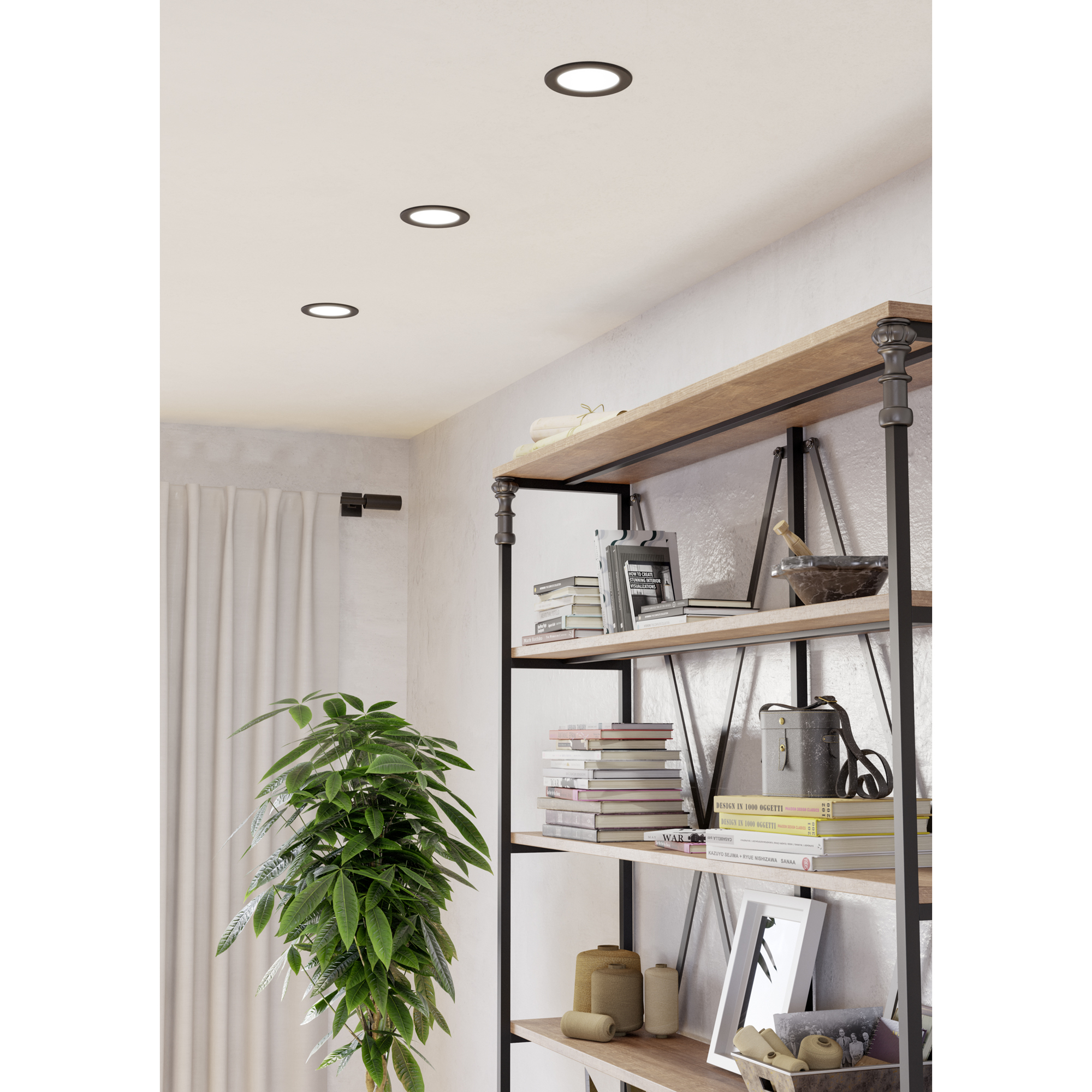 Infälld Lampa Eglo Fueva 6