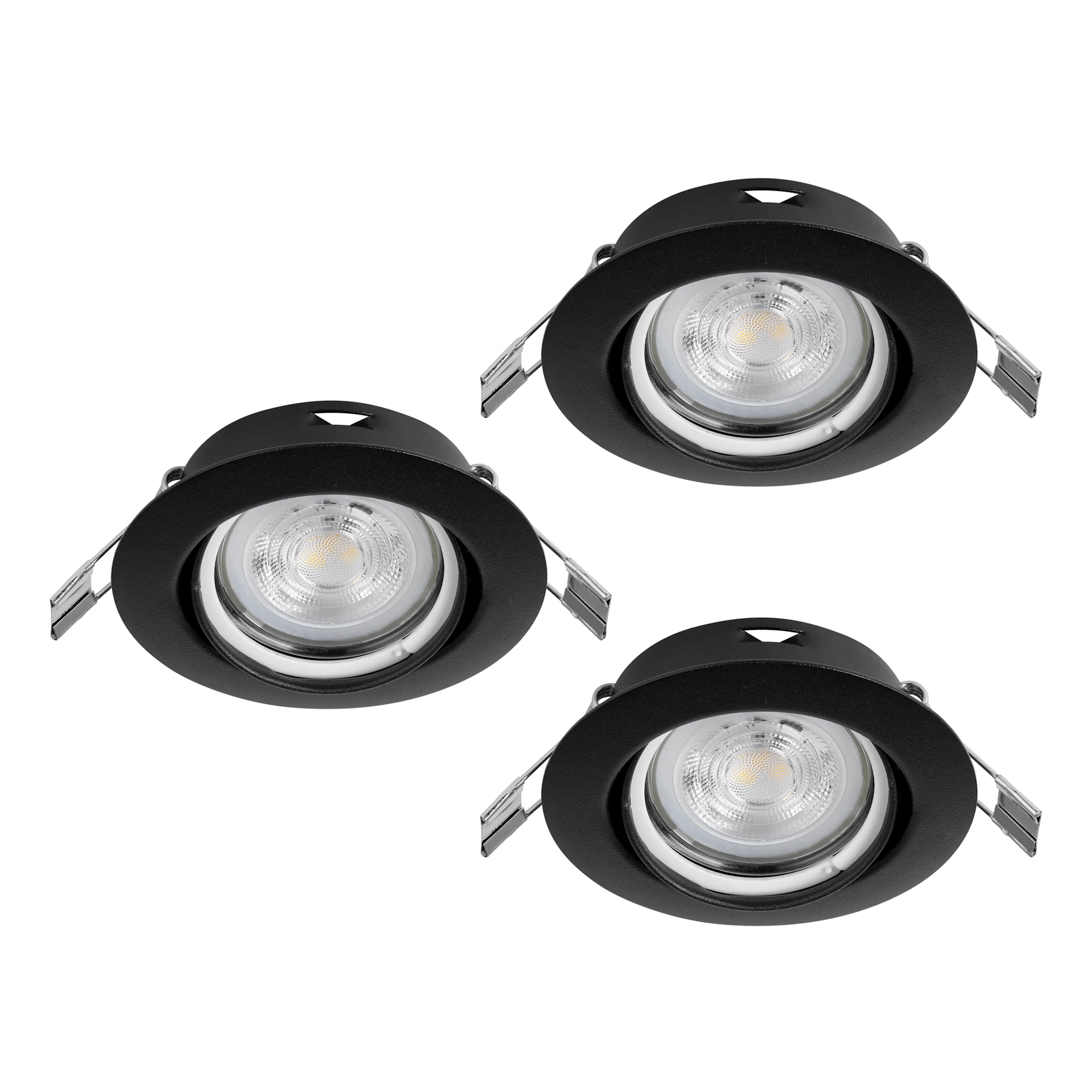 Infälld Lampa Eglo Favazzina 88 mm set med 3