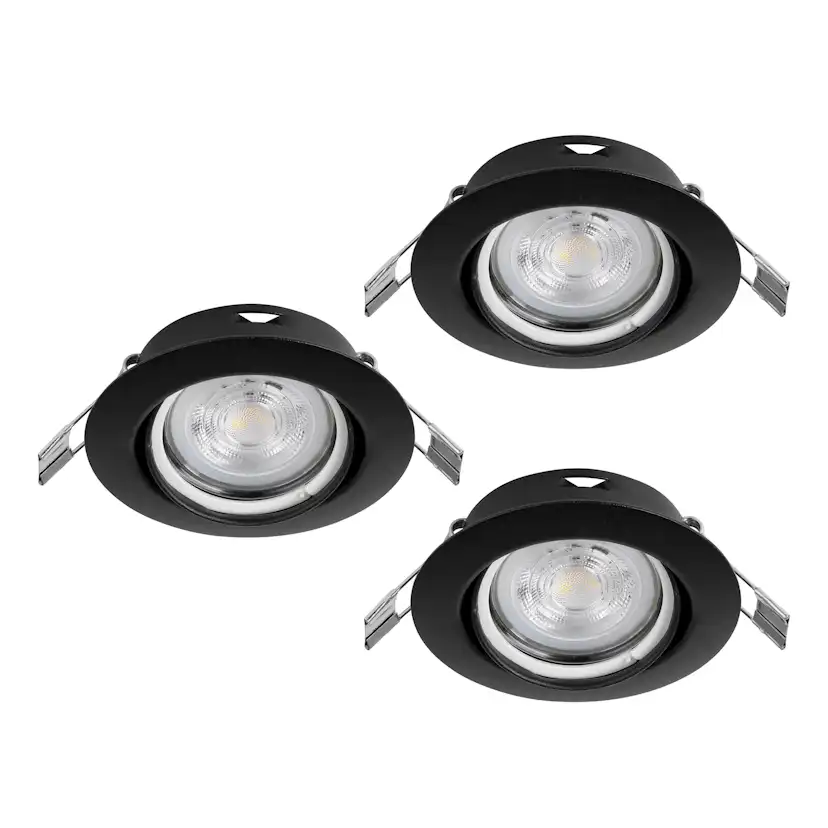 Infälld Lampa Eglo Favazzina 88 mm set med 3