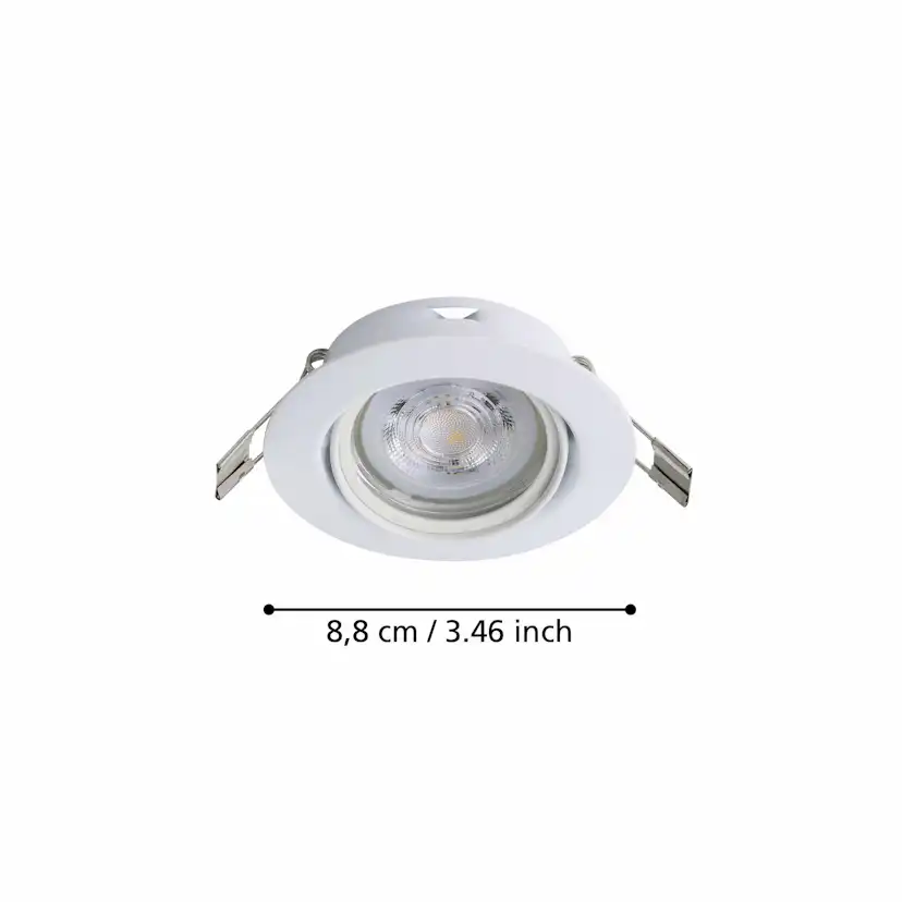 Infälld Lampa Eglo Favazzina 88 mm set med 3