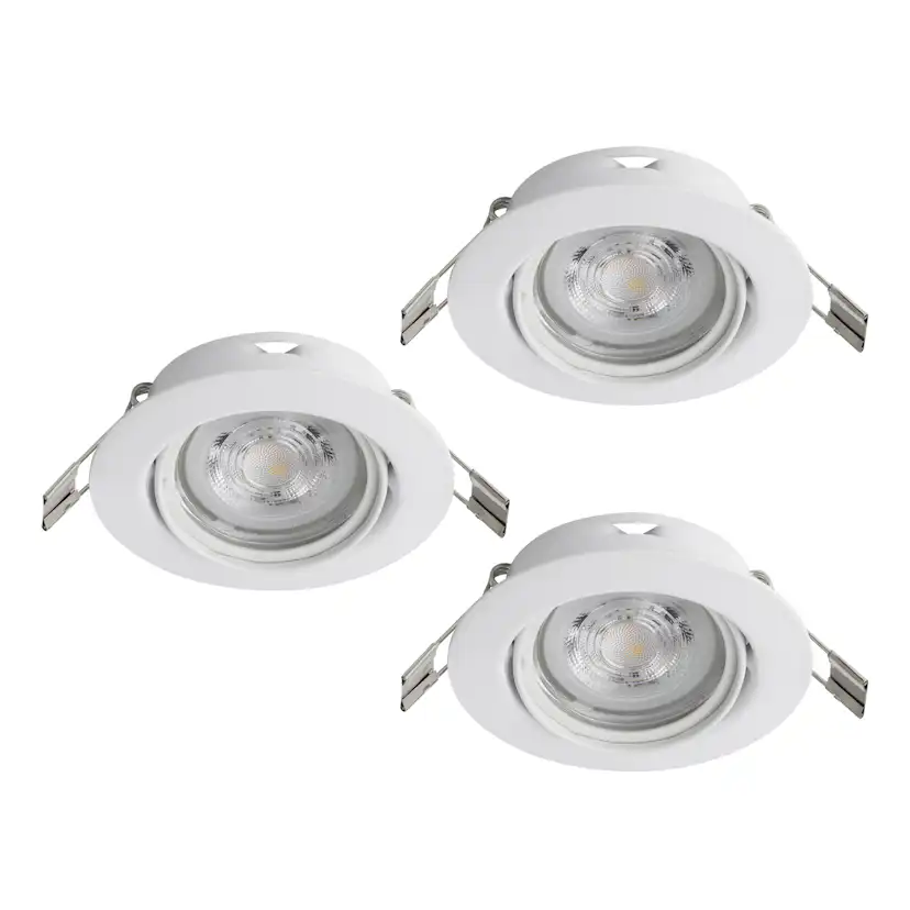 Infälld Lampa Eglo Favazzina 88 mm set med 3