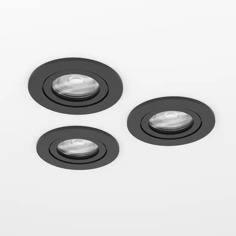 Infälld Lampa Eglo Barranco 90 mm 4000K Set om 3