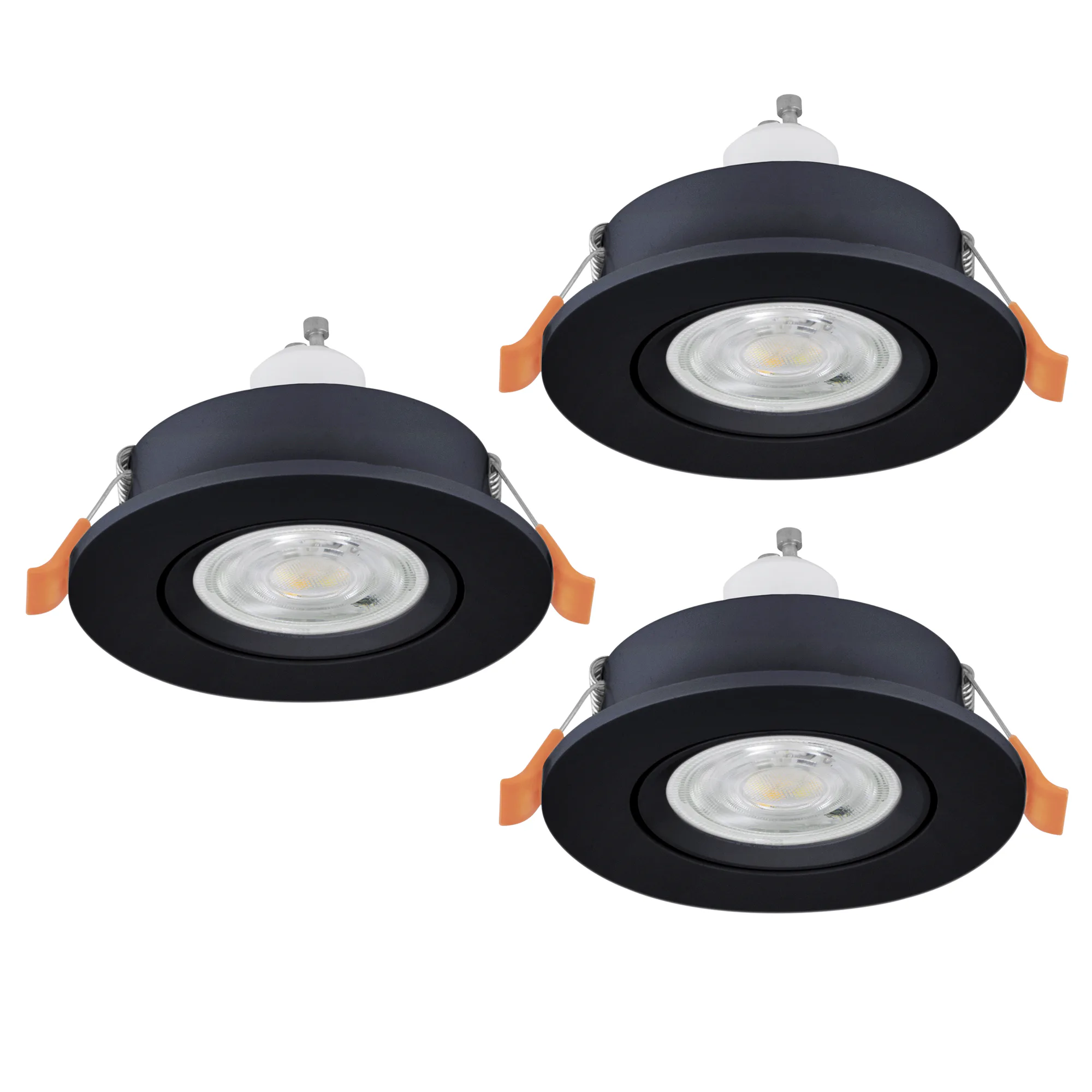Infälld Lampa Eglo Barranco 90 mm 4000K Set om 3
