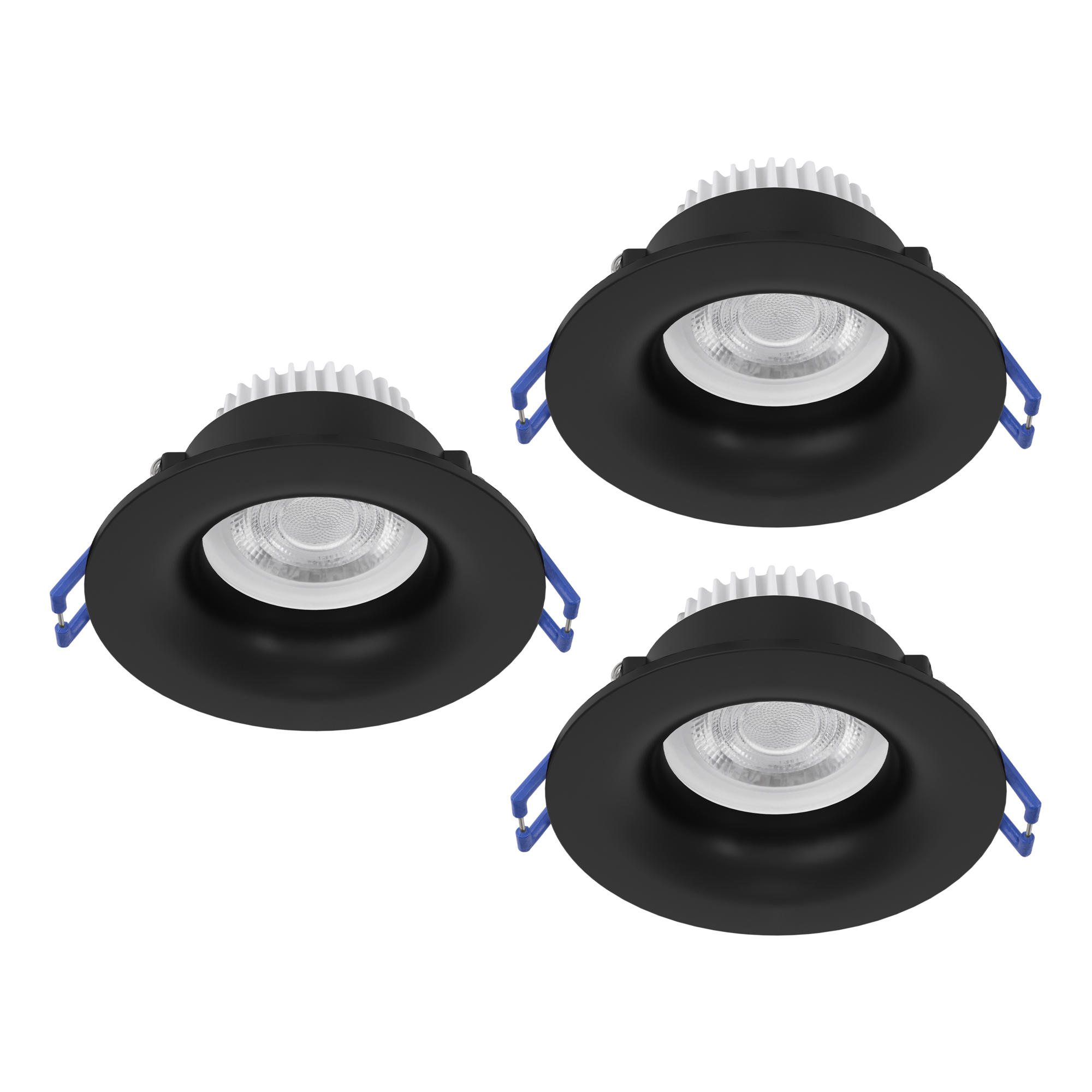 Infälld Lampa Eglo Salabate 88 mm Set om 3