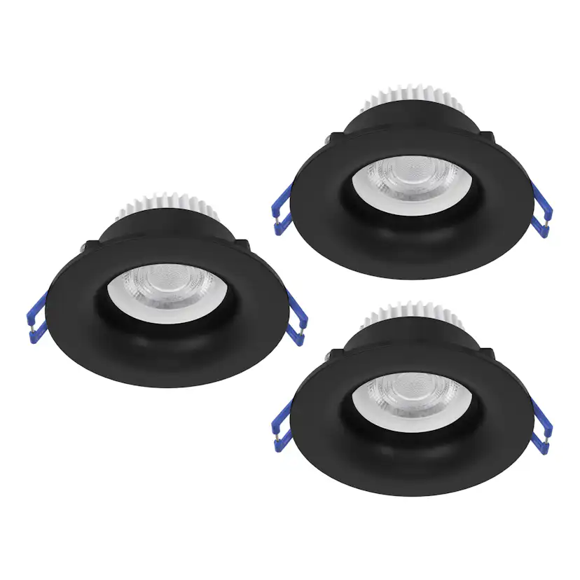 Infälld Lampa Eglo Salabate 88 mm Set om 3