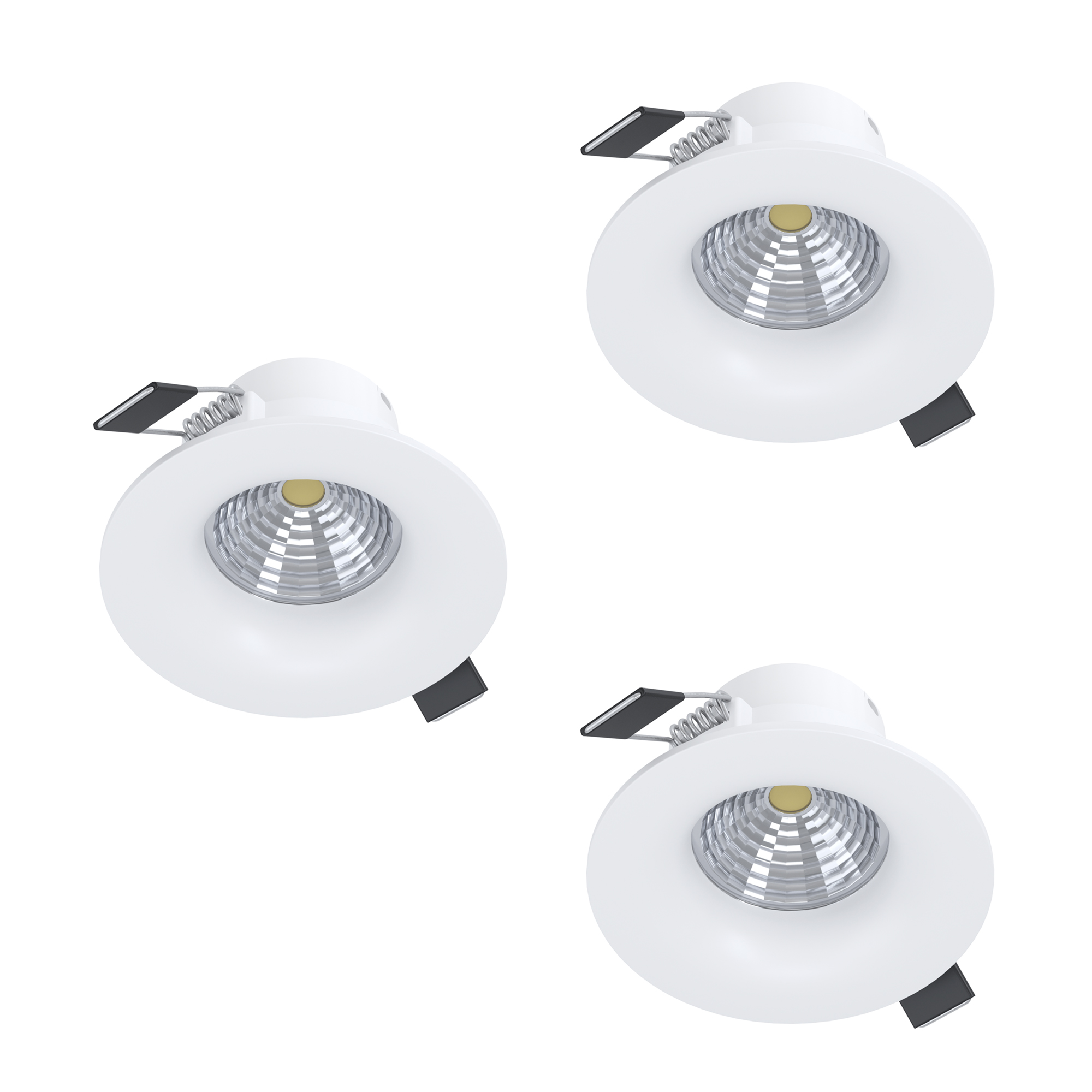 Infälld Lampa Eglo Saliceto 88 mm 2700K Set om 3