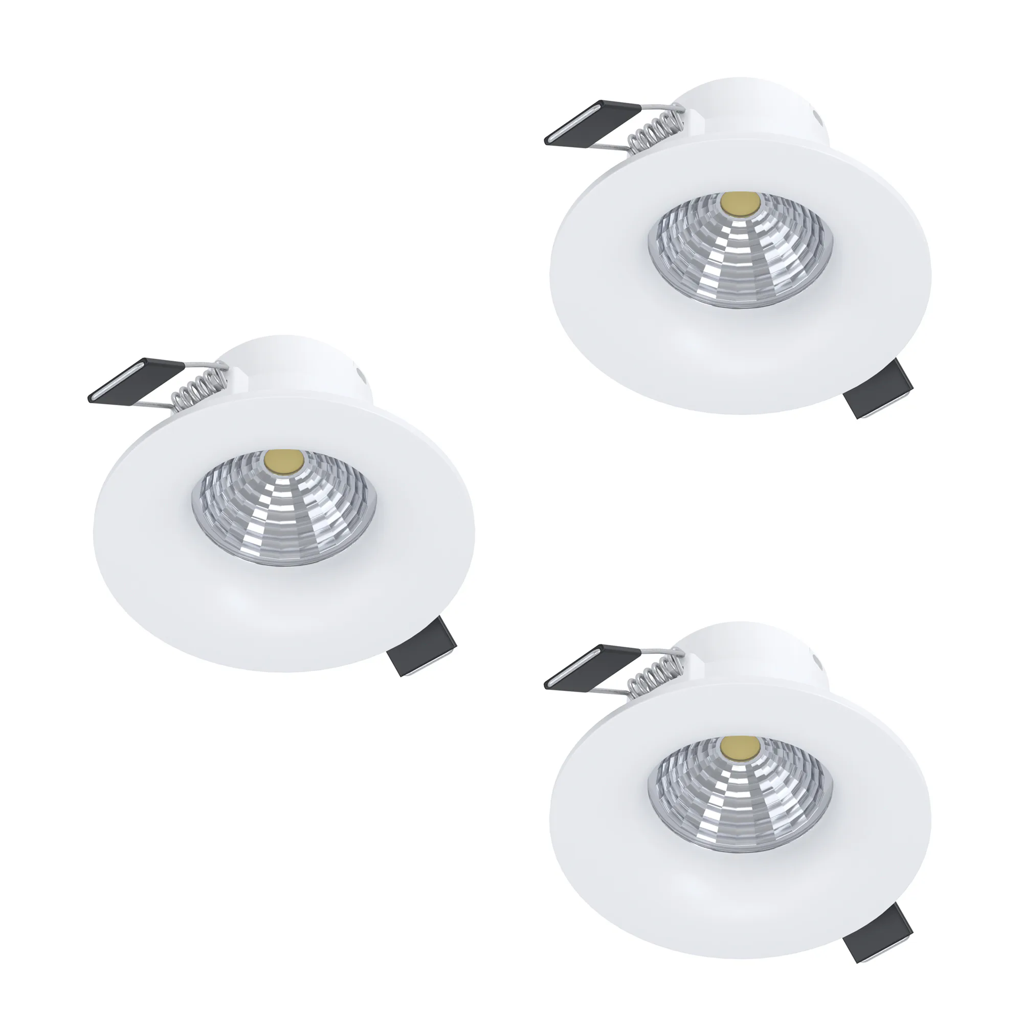 Infälld Lampa Eglo Saliceto 88 mm 2700K Set om 3
