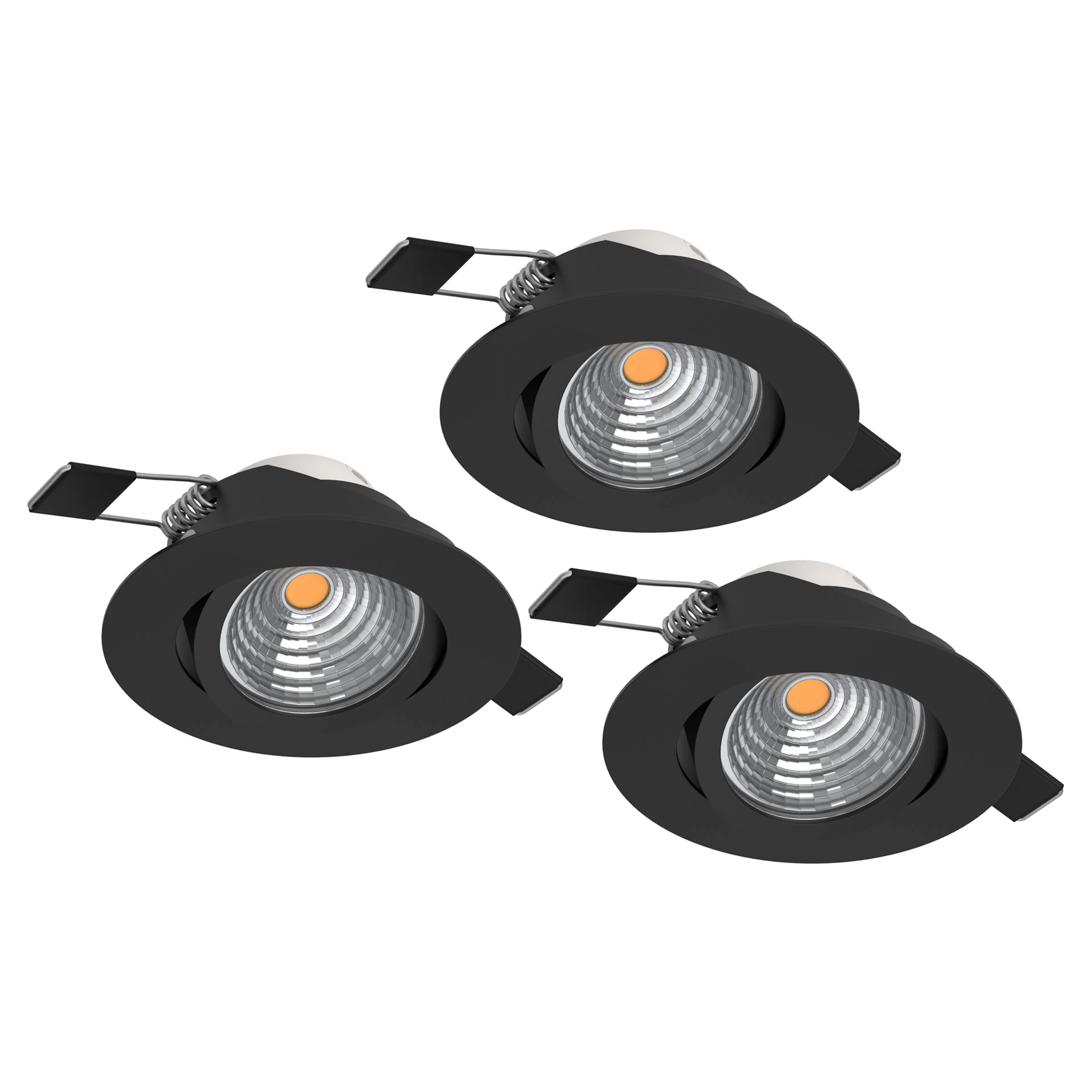 Infälld Lampa Eglo Saliceto 88 mm 4000K Set om 3