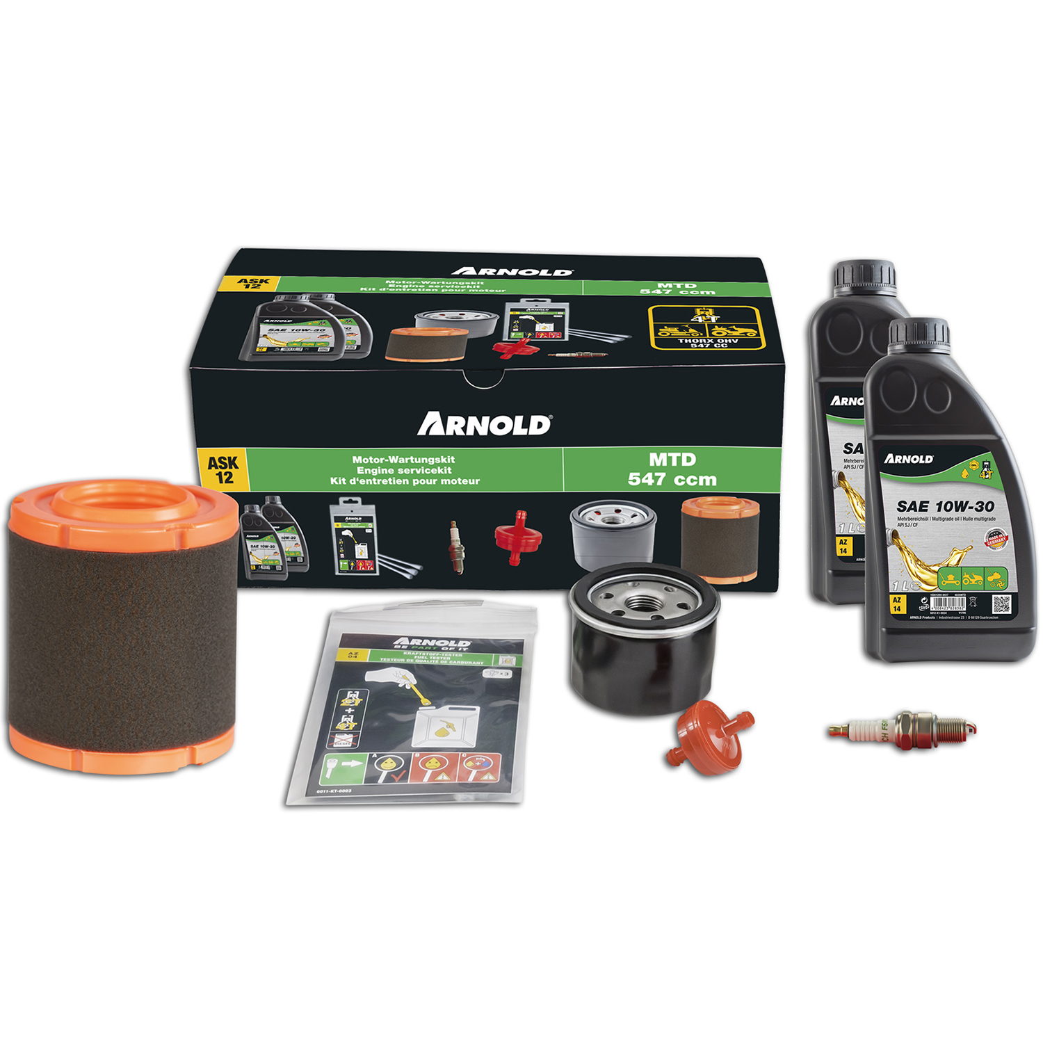 Servicesats Arnold för Motorer 547 cc