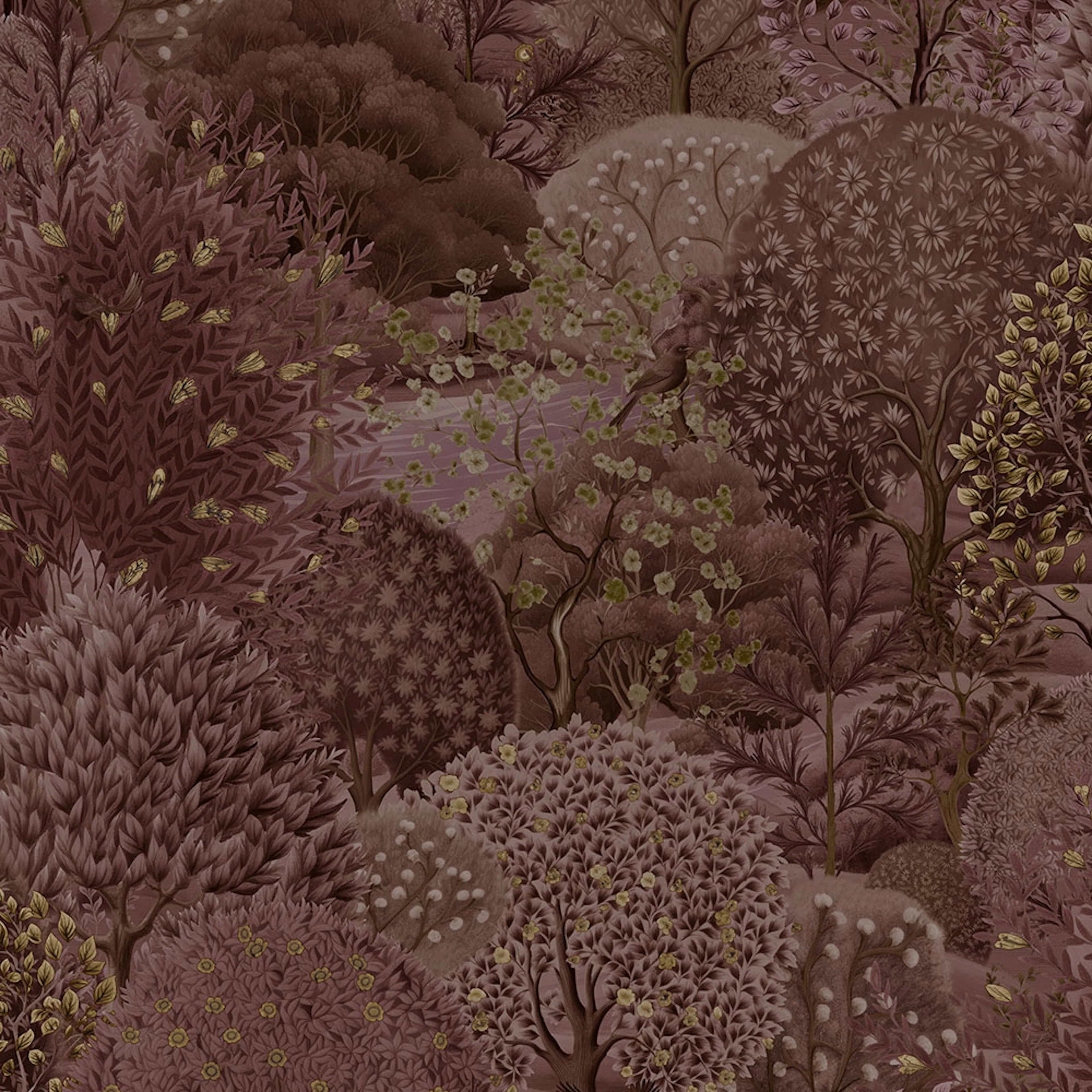 Tapet Holden Utopia II Arboretum Berry 91753