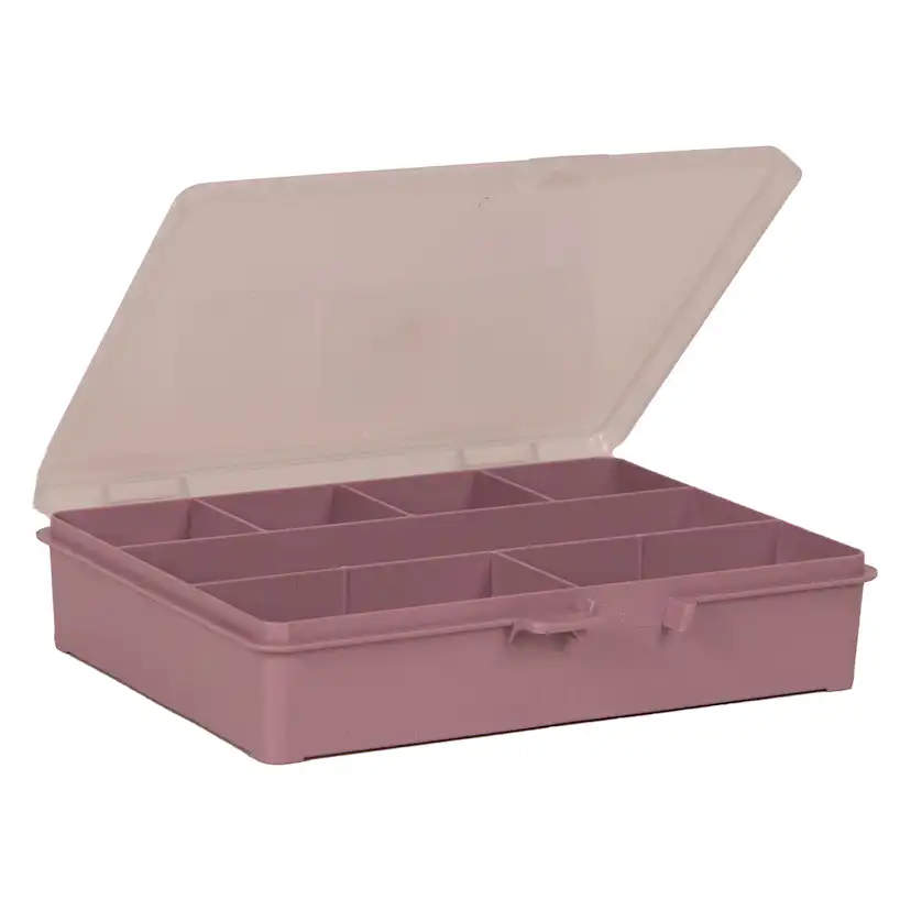Förvaringslåda Raaco Color Lila, 7 fack - 919010
