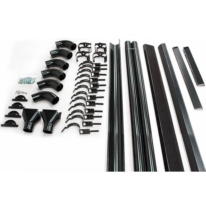 Plåtsats Vibostugan Njuta Funkis Svart 20 m2