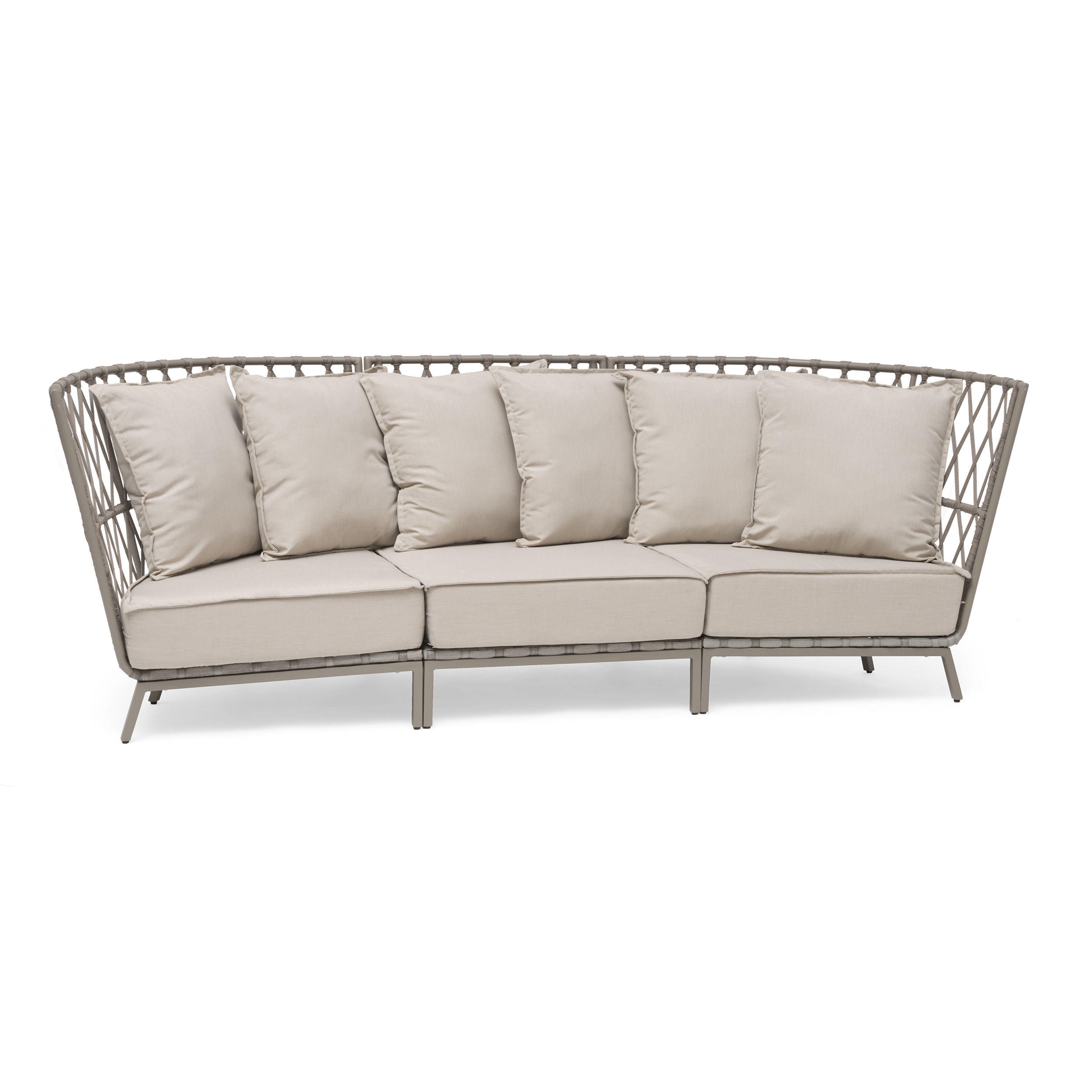 Loungegrupp Hillerstorp Jet Set Beige Utomhus