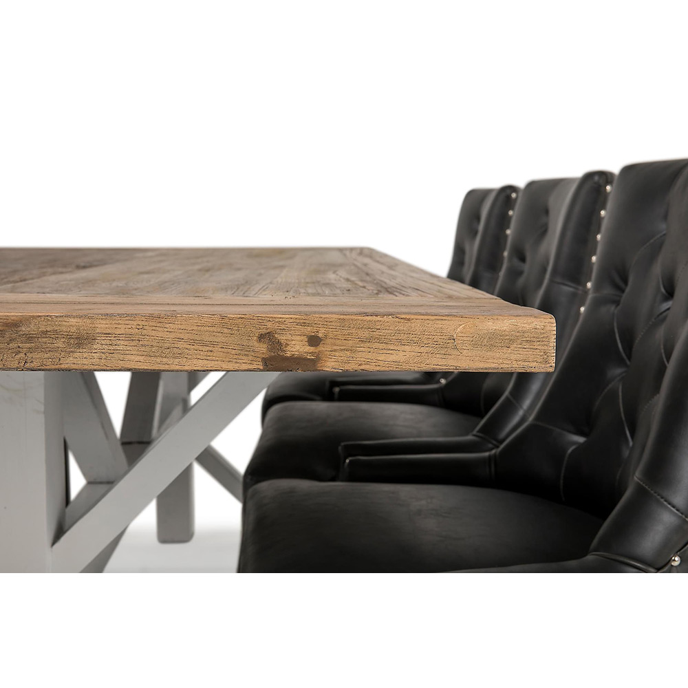 Matgrupp In Living Lyon 200 cm med 6 Tuva Fåtölj