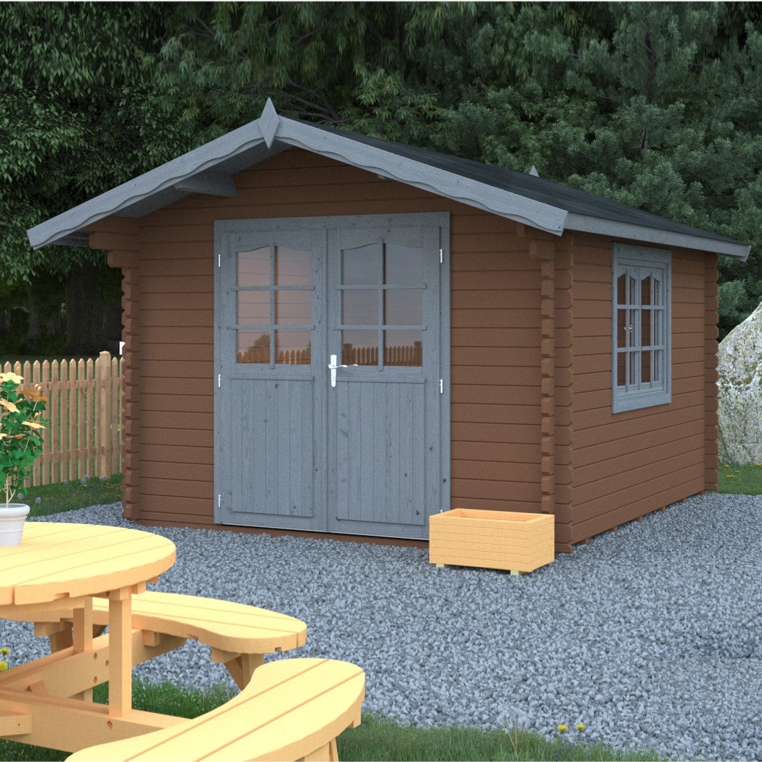 Stuga Palmako Sally 10,8 m2