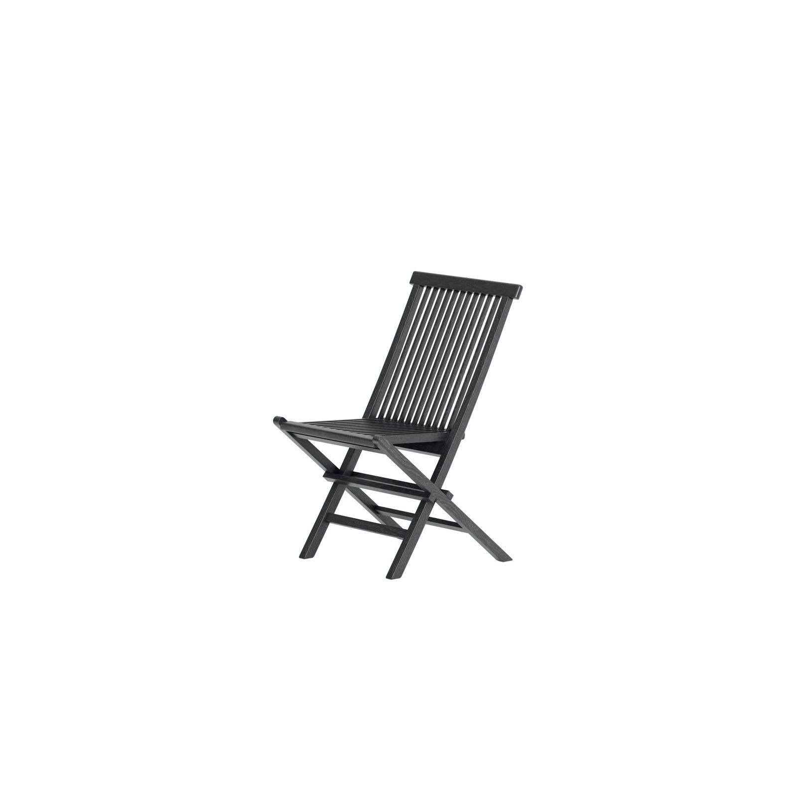 Matstol Venture Home Kenya Svart Teak Fällbar
