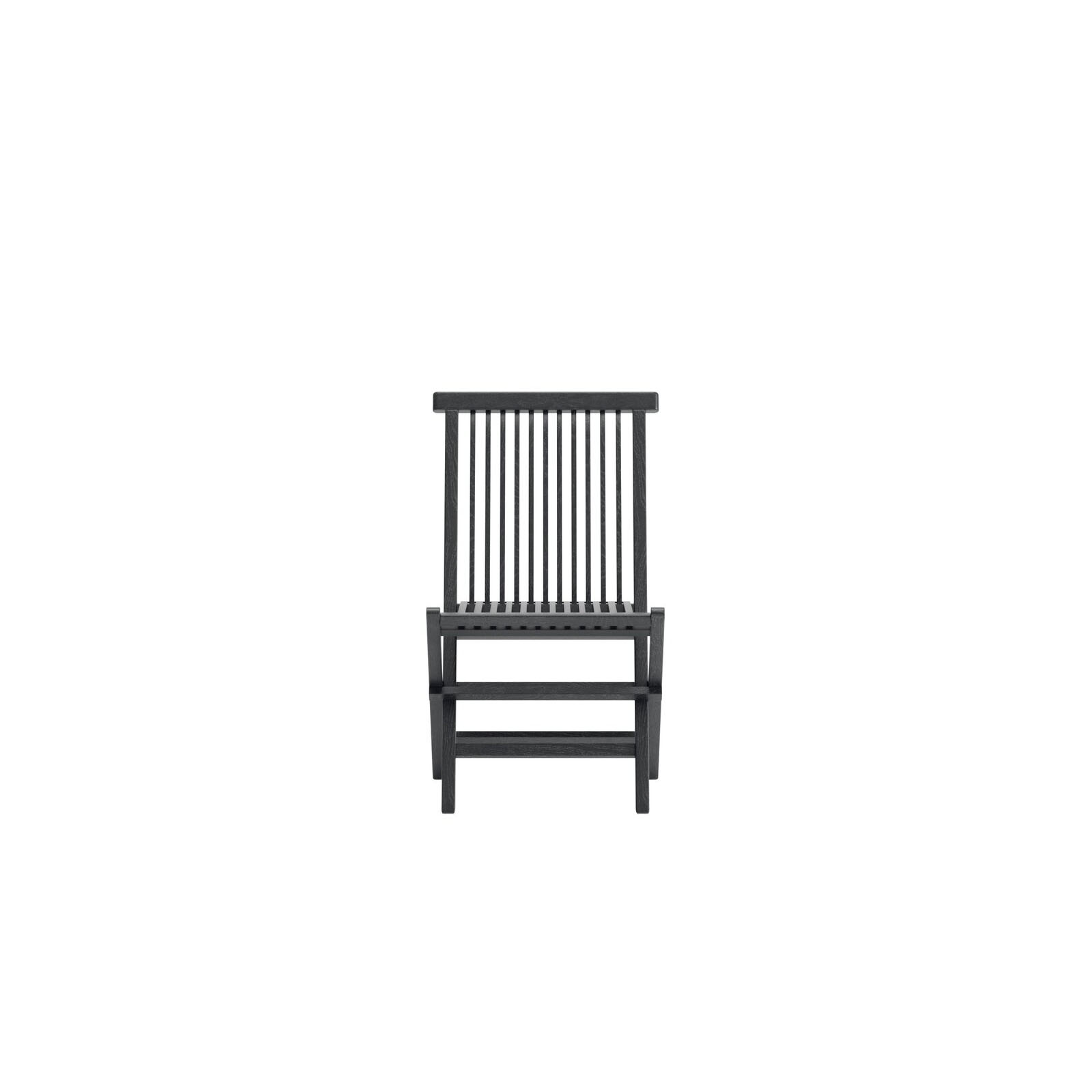 Matstol Venture Home Kenya Svart Teak Fällbar