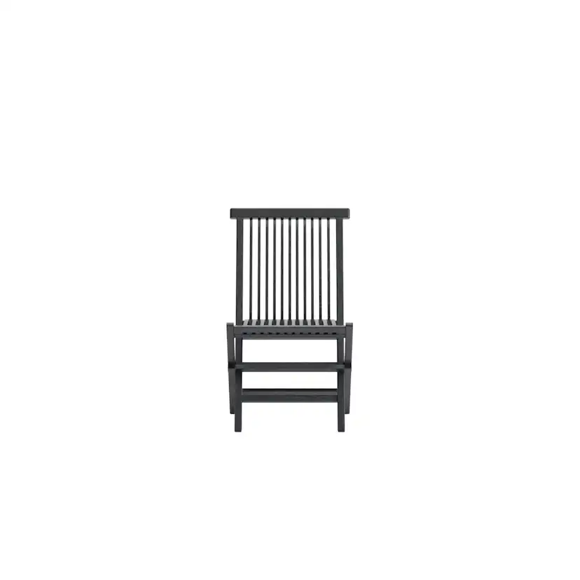 Matstol Venture Home Kenya Svart Teak Fällbar