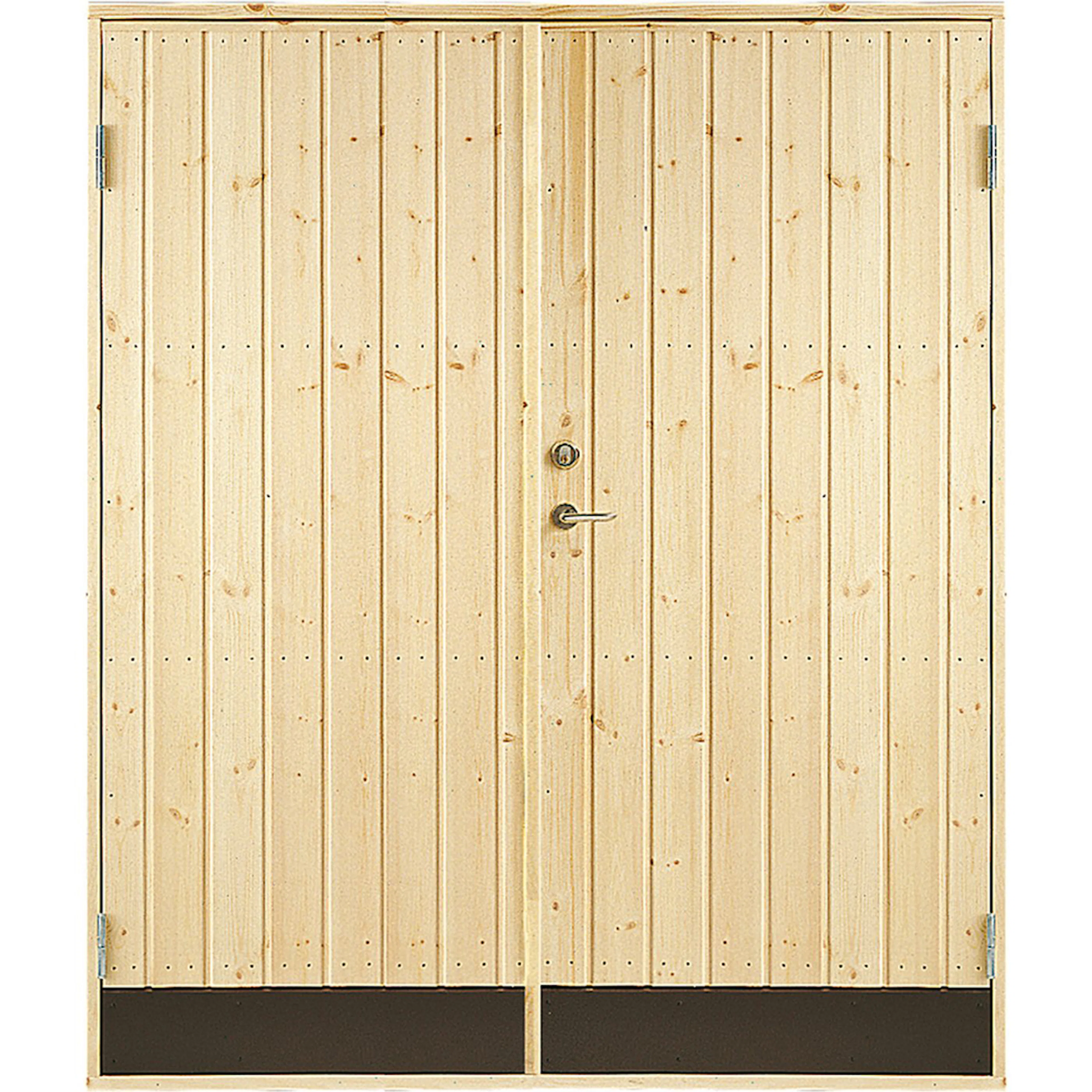Dubbeldörr Jabo 10° Rak 15,3x19