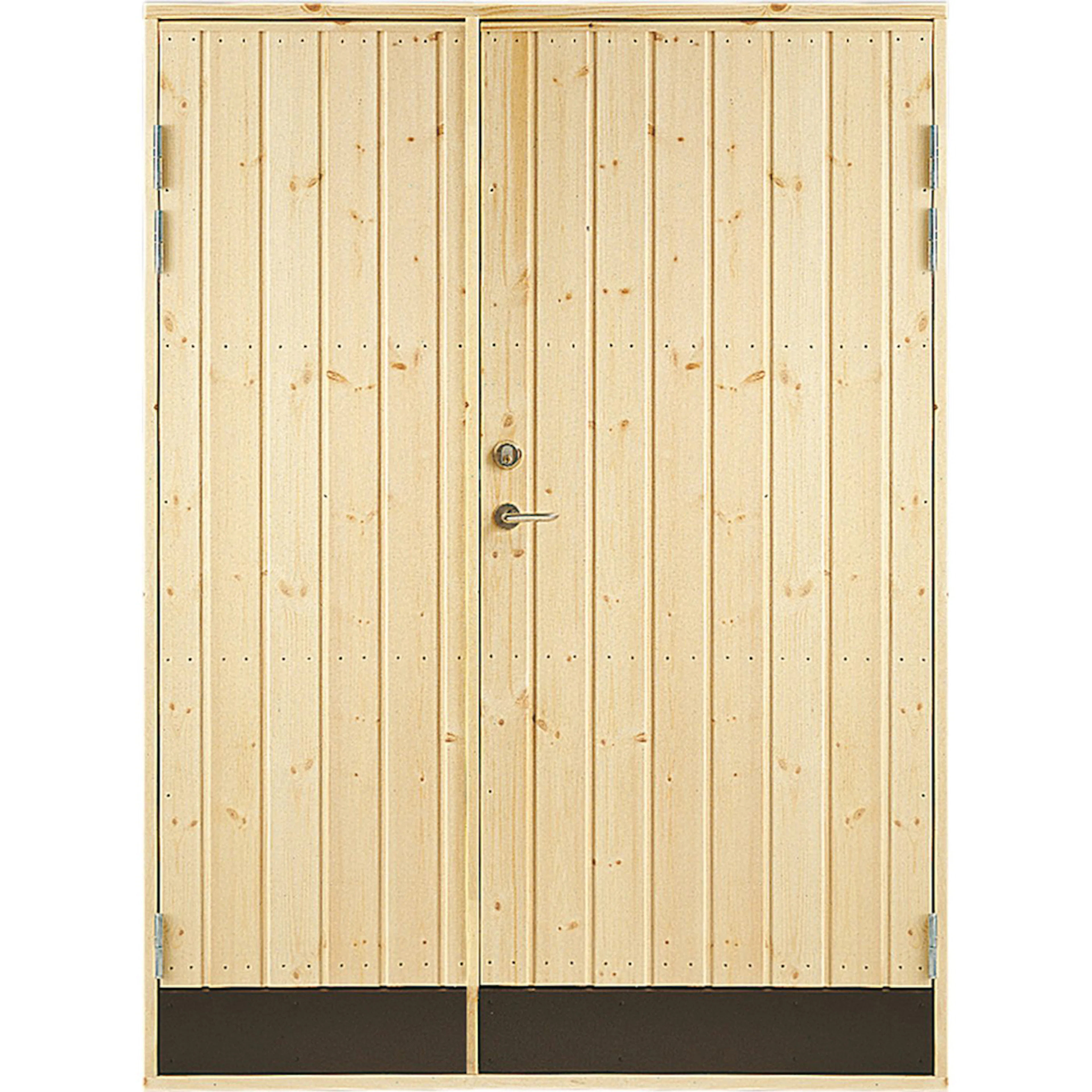 Dubbeldörr Jabo 18° Rak 15,3x19
