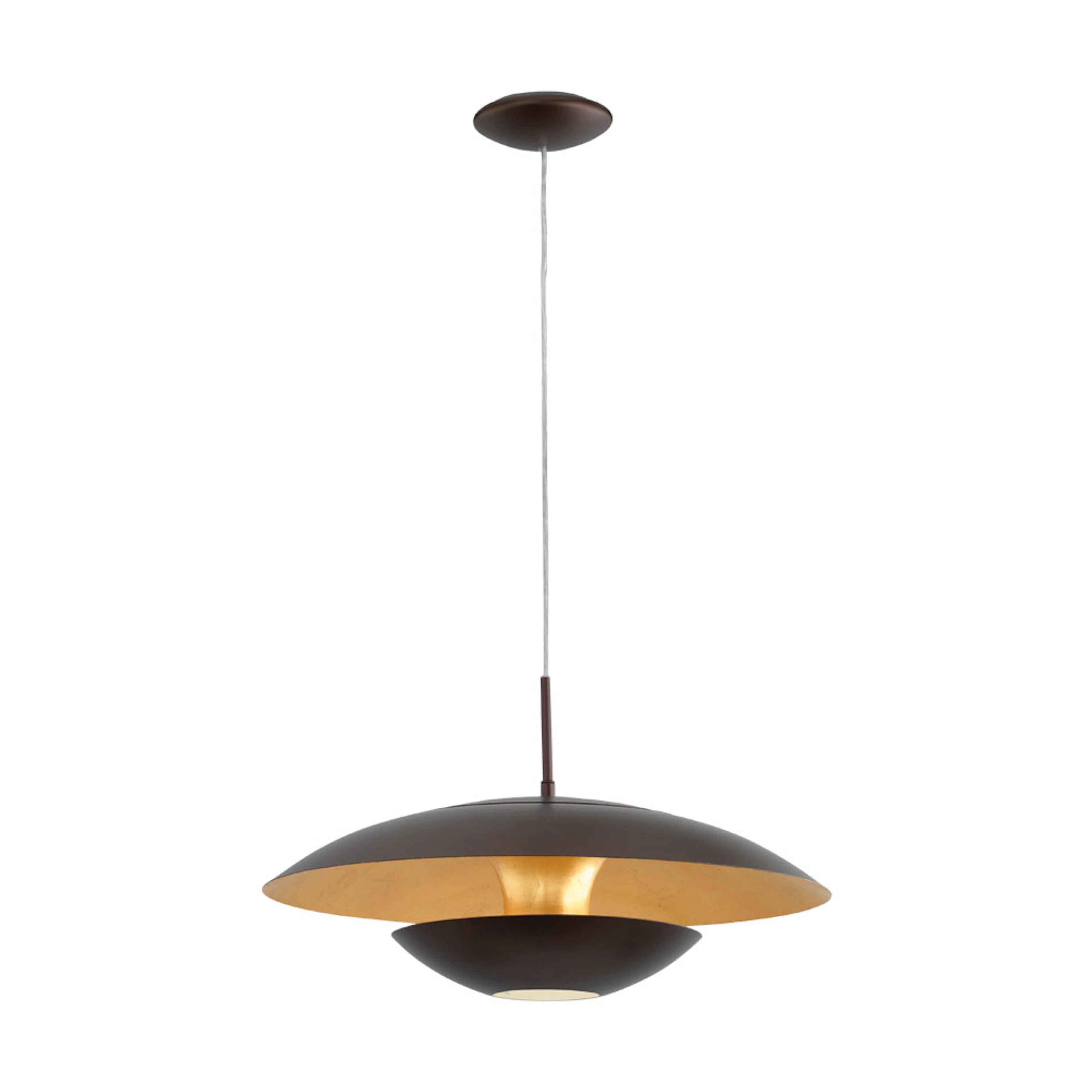Taklampa Eglo Nuvano D48 Brun/Guld