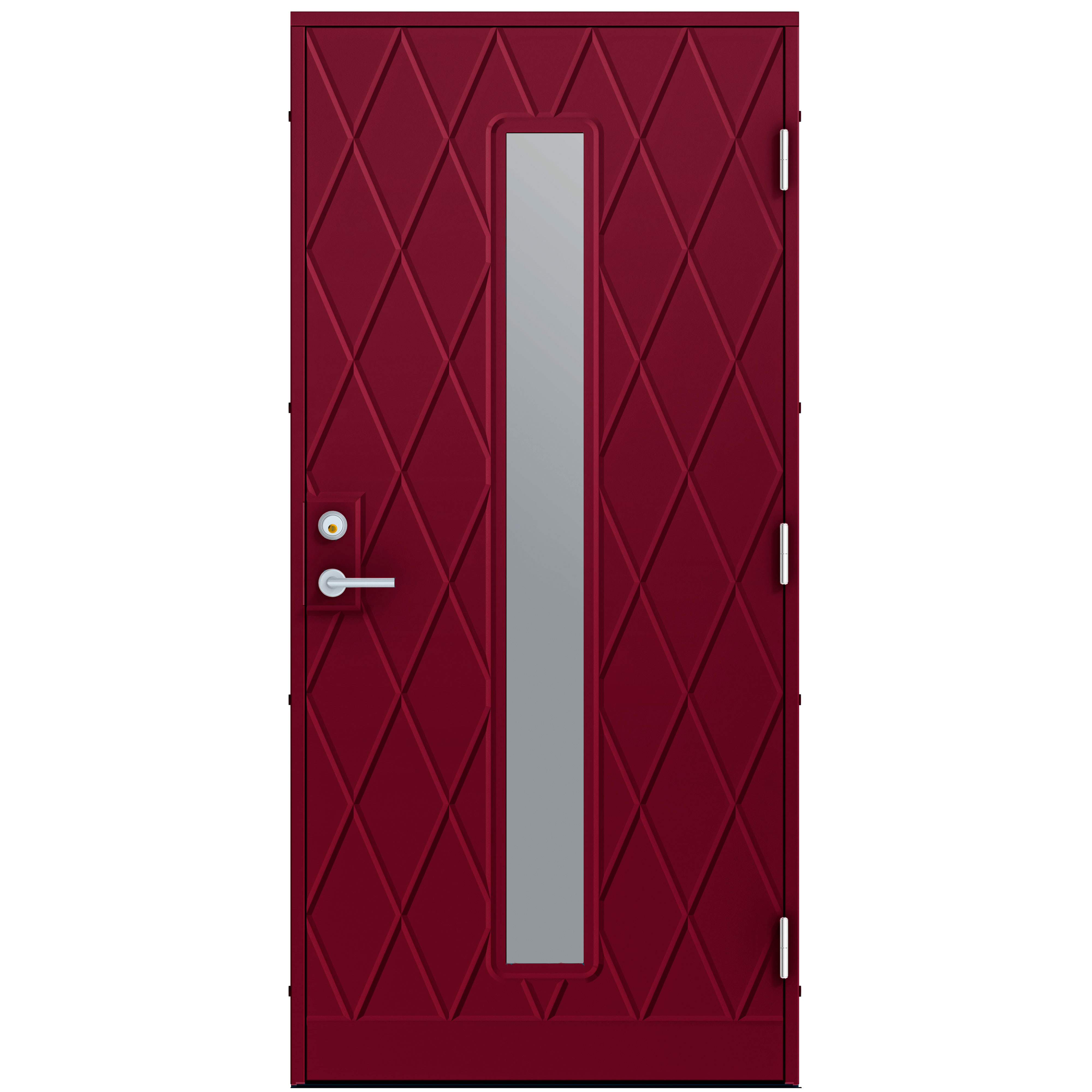 Ytterdörr Diplomat Vilda Klarglas