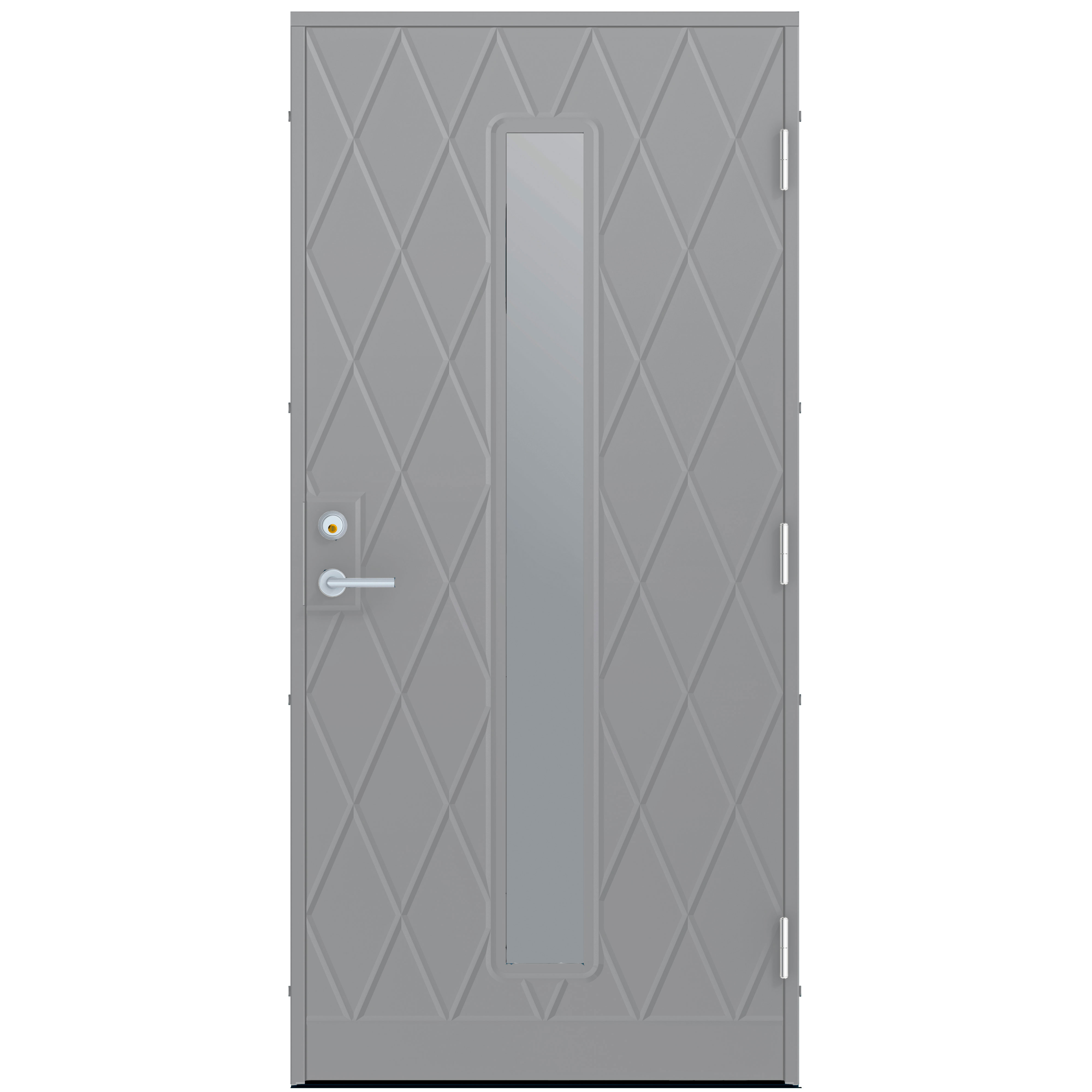 Ytterdörr Diplomat Vilda Klarglas