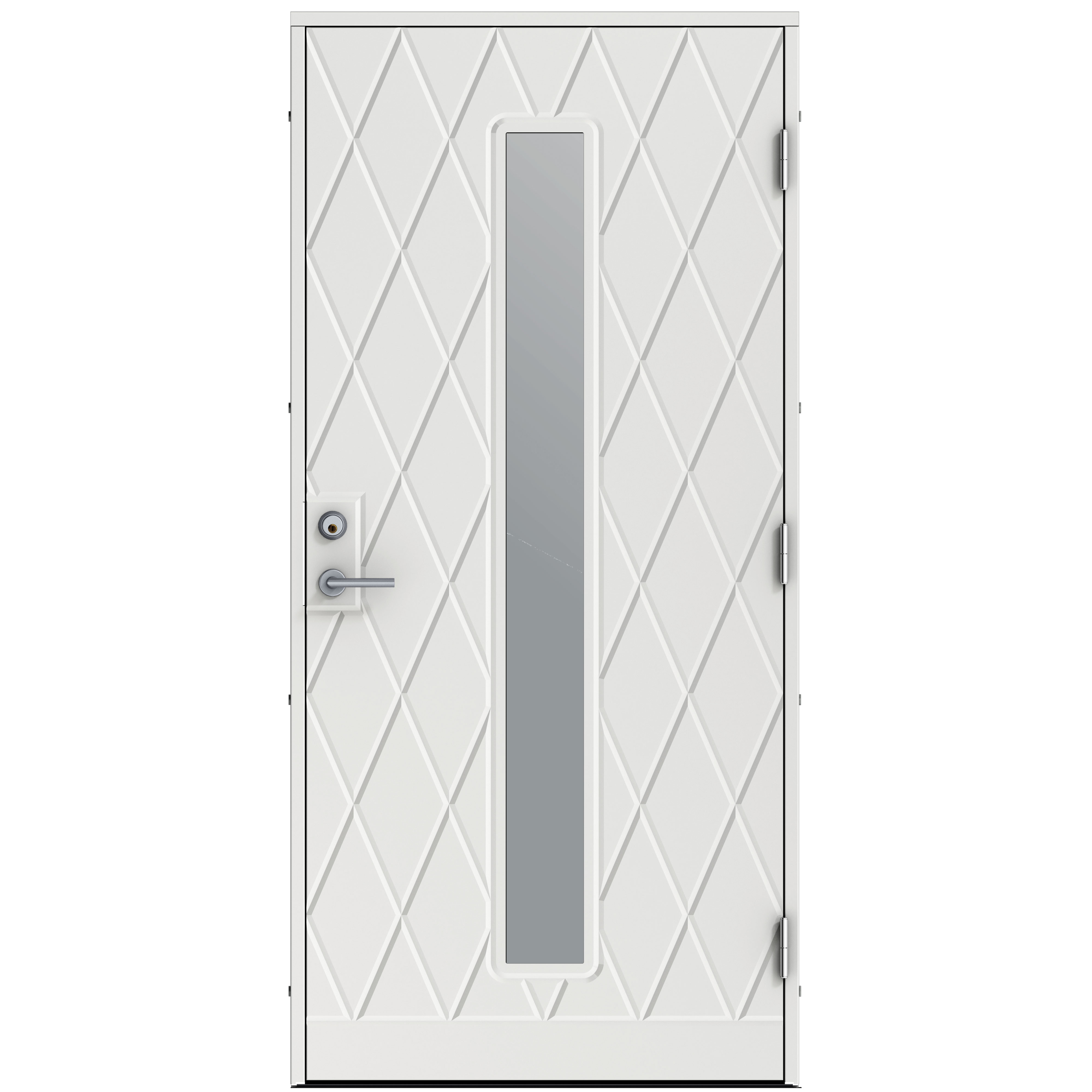 Ytterdörr Diplomat Vilda Klarglas