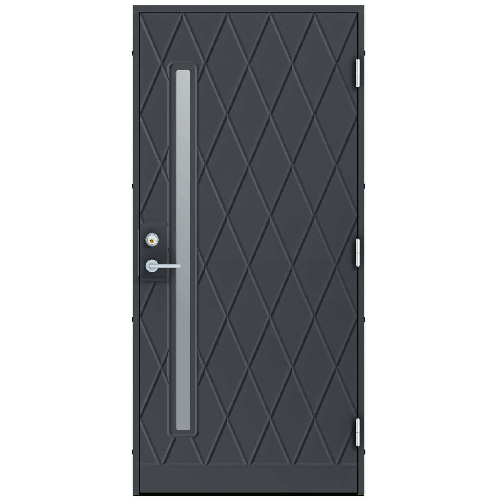 Ytterdörr Diplomat Vanja Klarglas