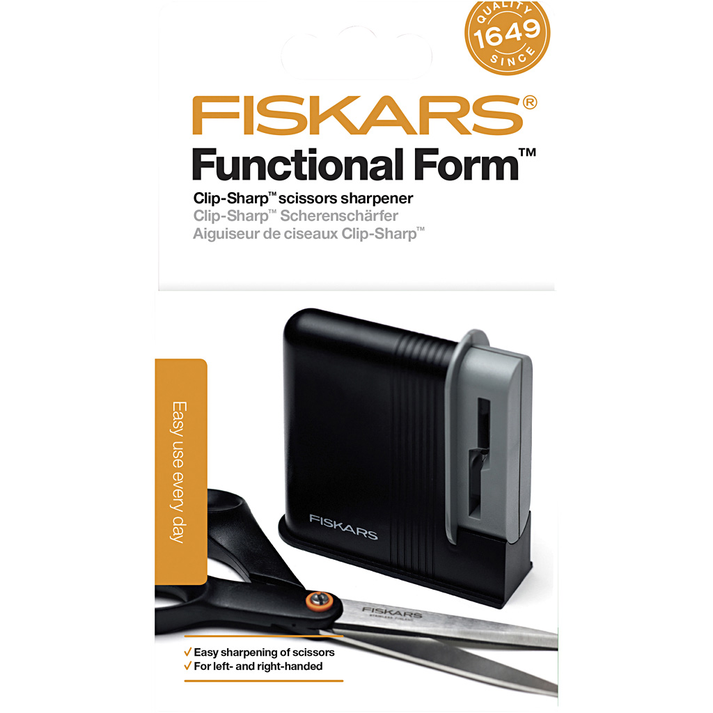 Saxslip Fiskars Svart 1 St