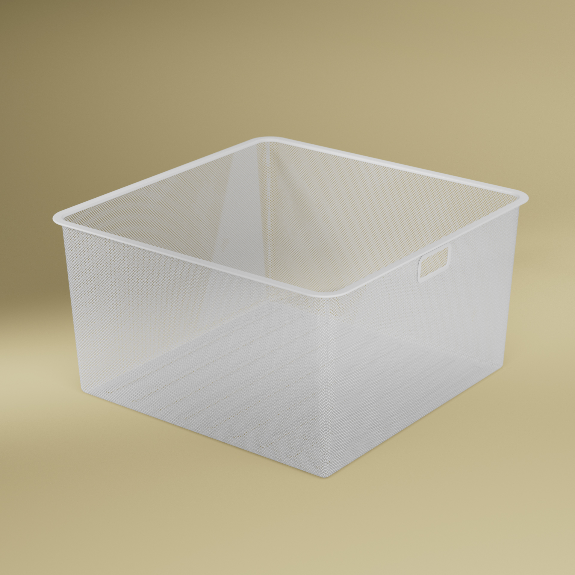 Meshback Lundbergs Wide 527x527 mm Vit, 285 mm