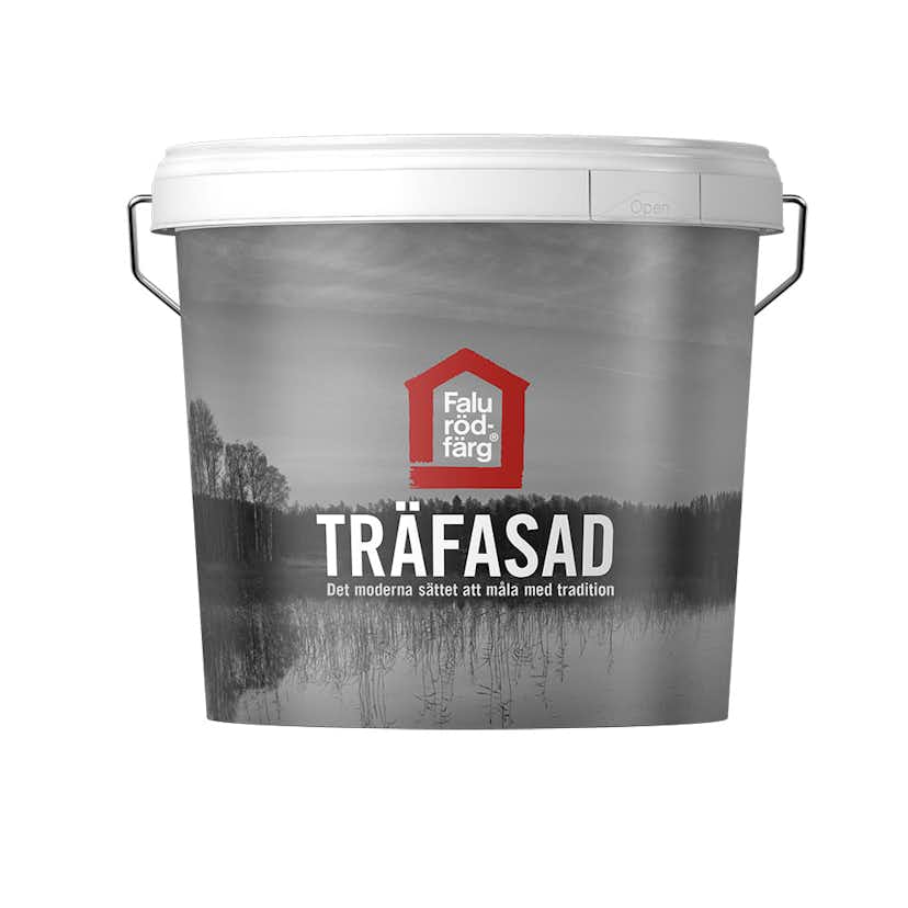 Fasadfärg Träfasad Falu Rödfärg 5 L, Grön