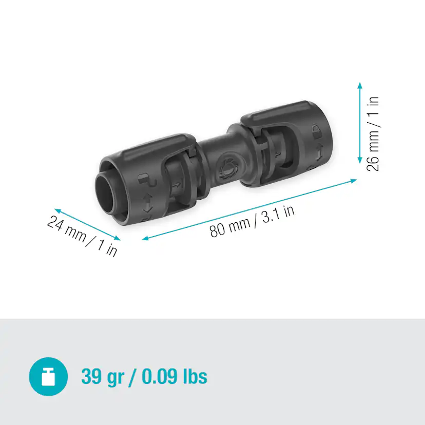 Skarvkoppling Gardena Micro-Drip 13 mm