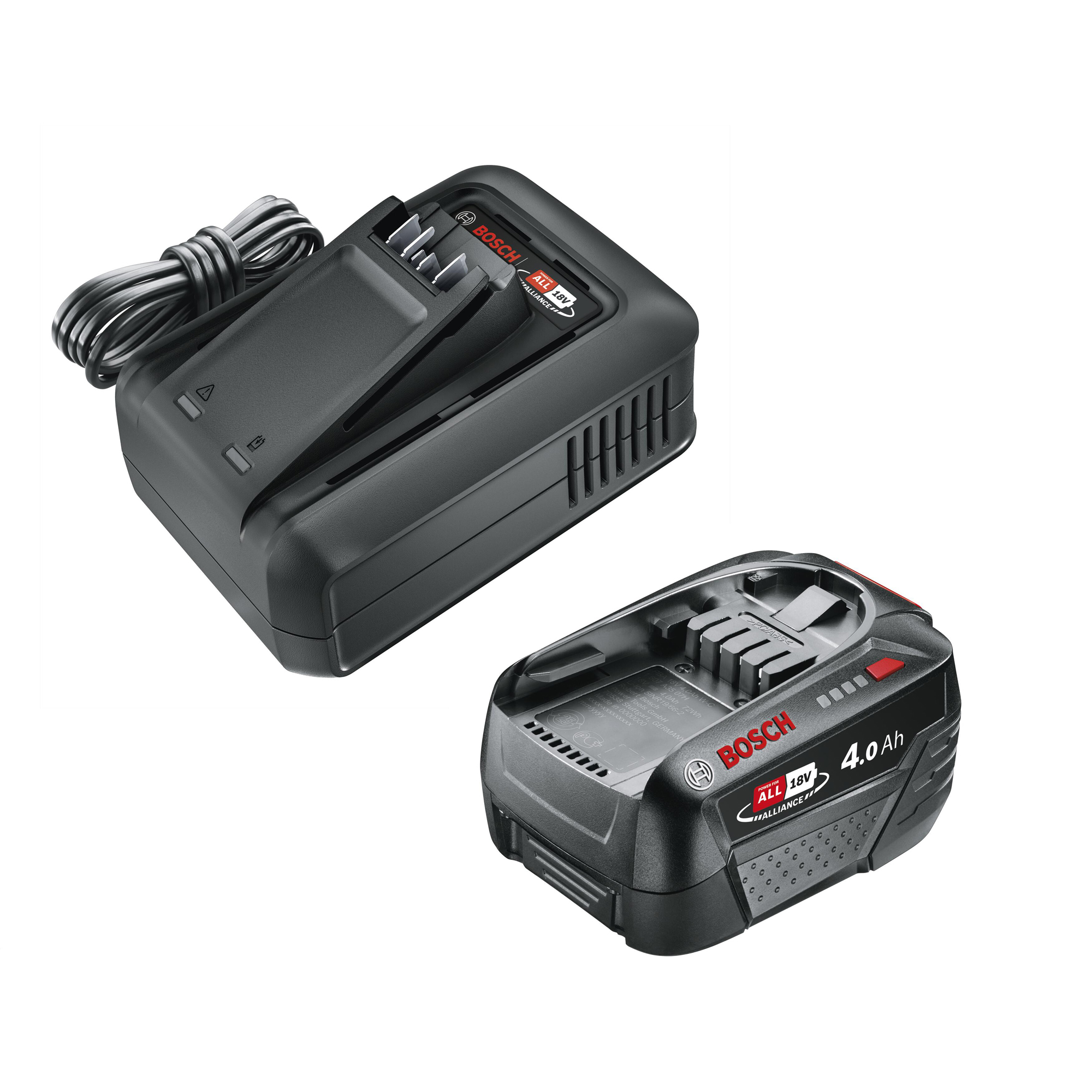 Startkit Gardena P4A QC AL18V-44 + 1x4,0 Ah
