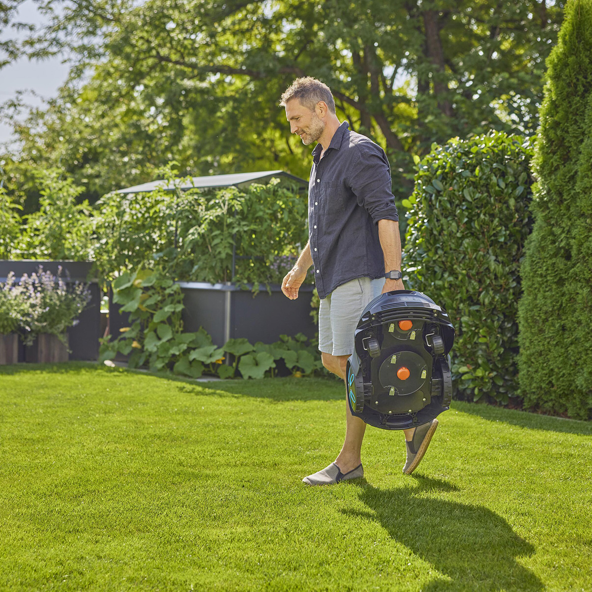 Robotgräsklippare Gardena Smart Sileno Free 900 Utan Slinga