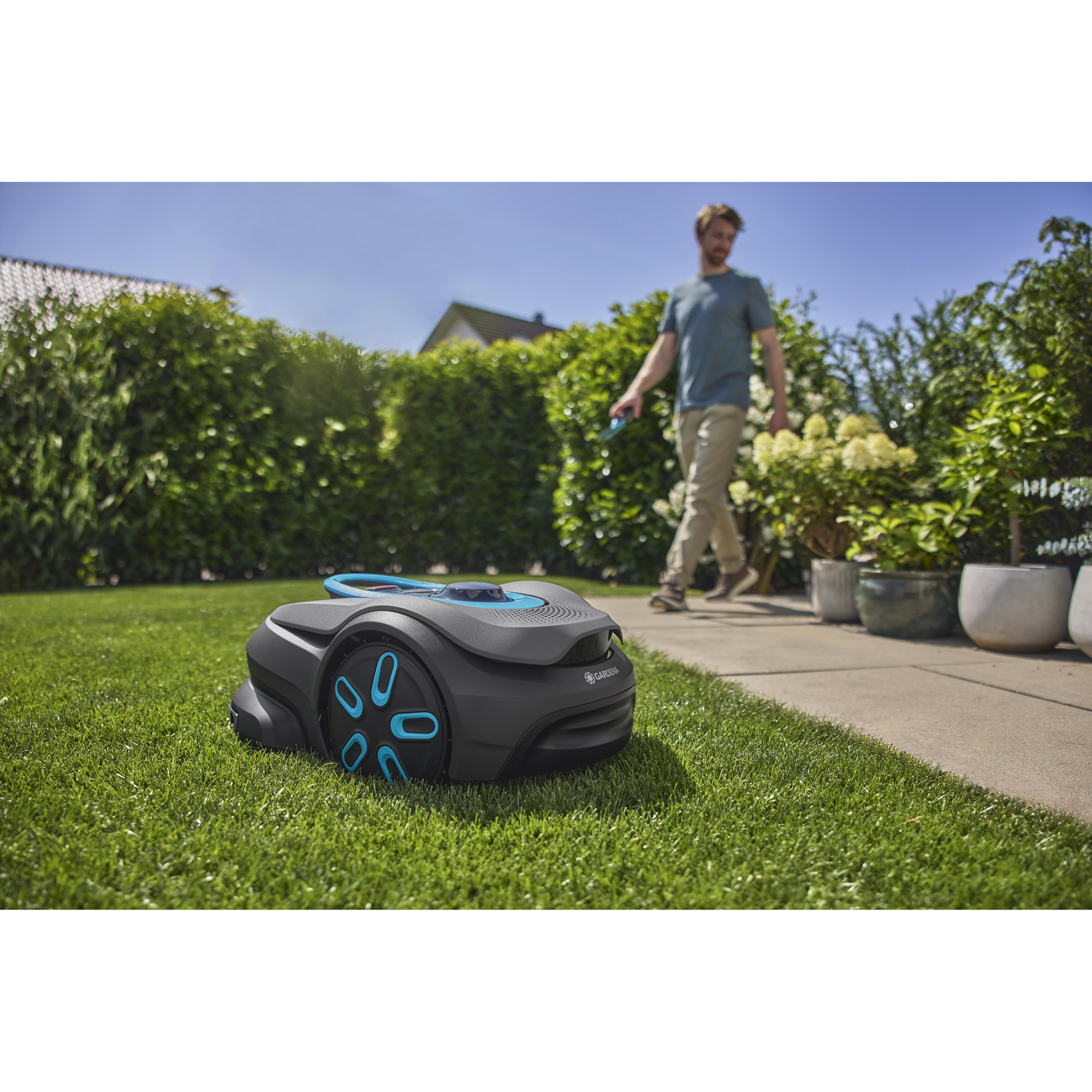 Robotgräsklippare Gardena Smart Sileno Sense 400 Utan Slinga