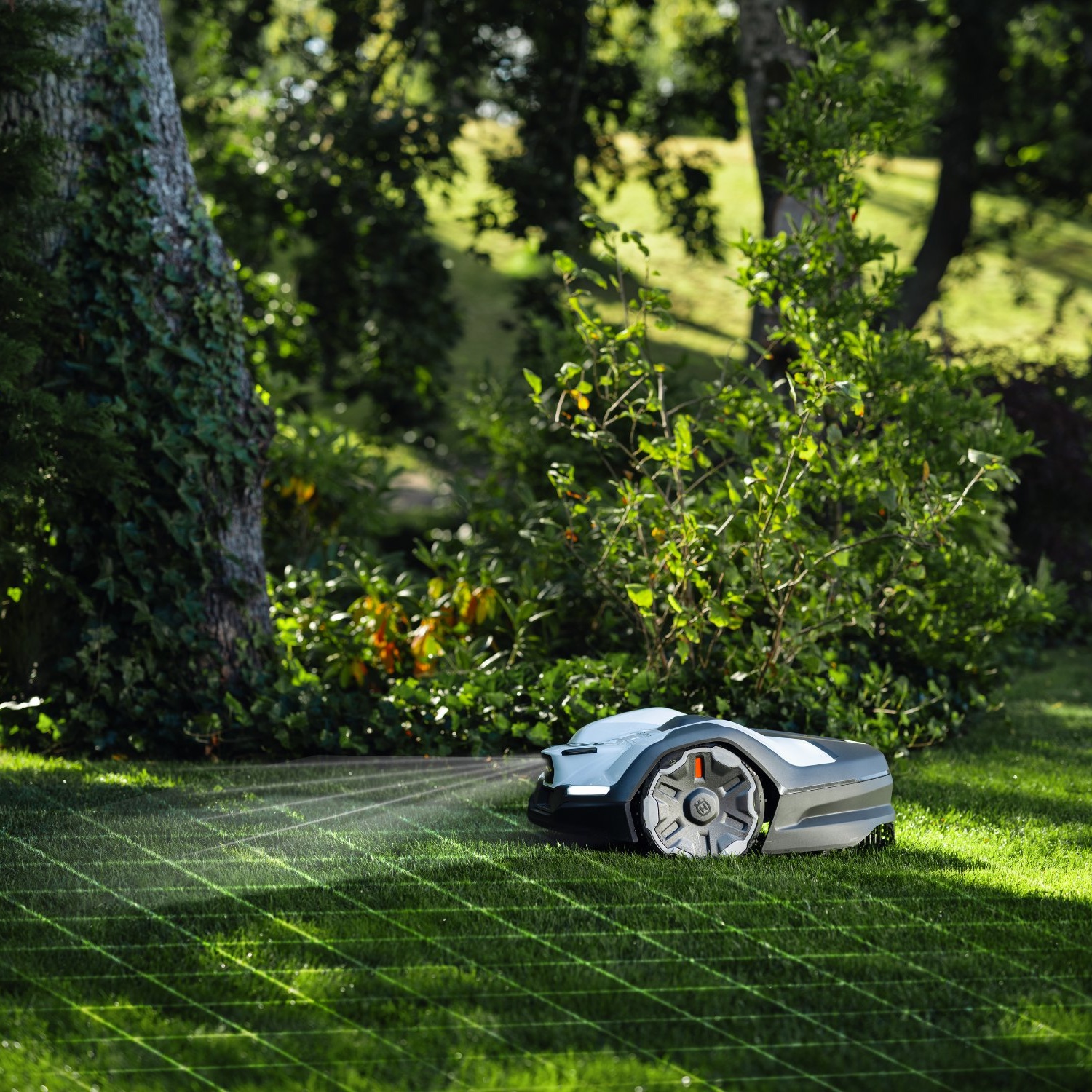 Robotgräsklippare Husqvarna Automower® 405VE Nera Med Robothus