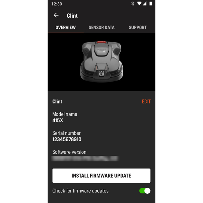 Robotgräsklippare Husqvarna Automower® 410VE NERA