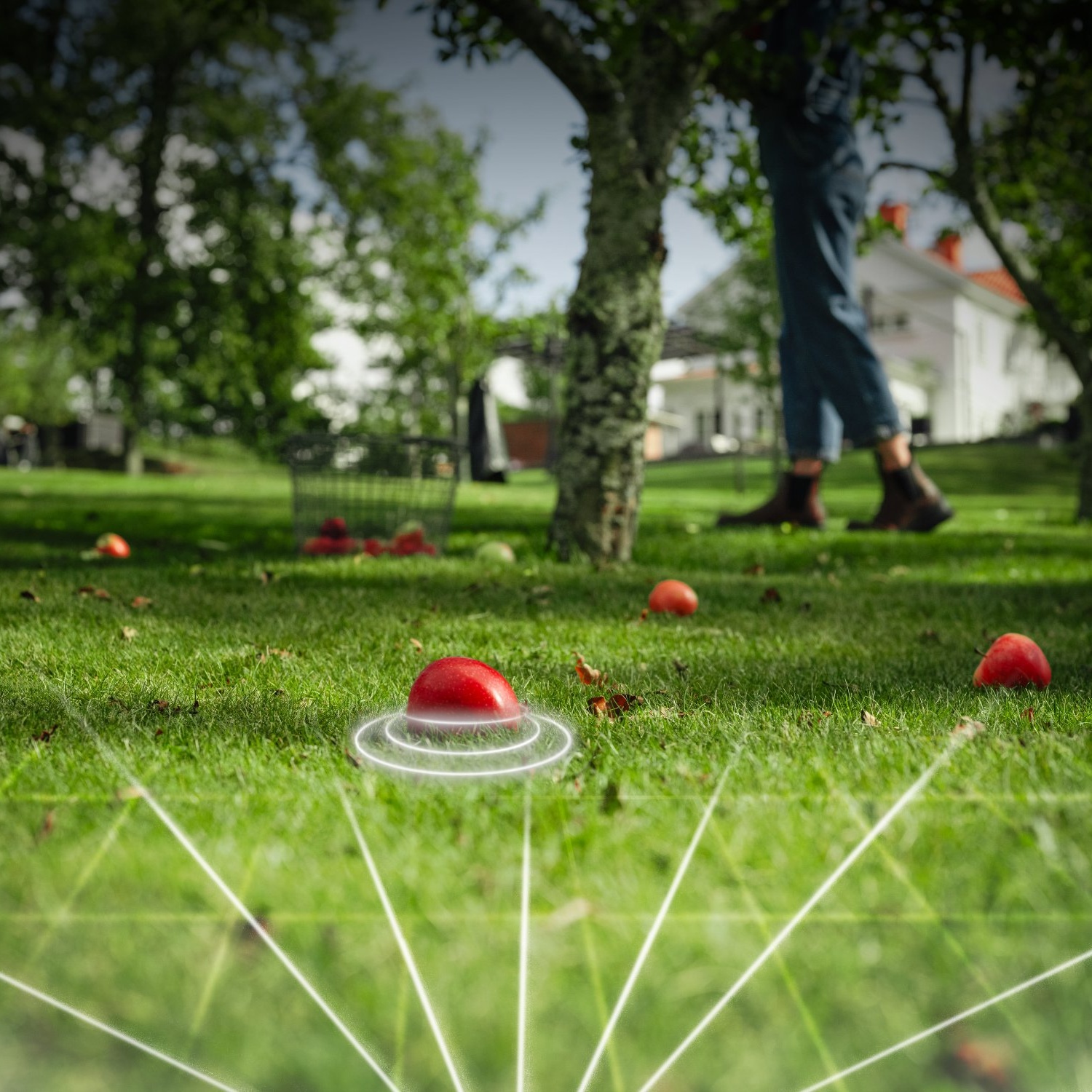 Robotgräsklippare Husqvarna Automower® 410VE Nera Med Robothus