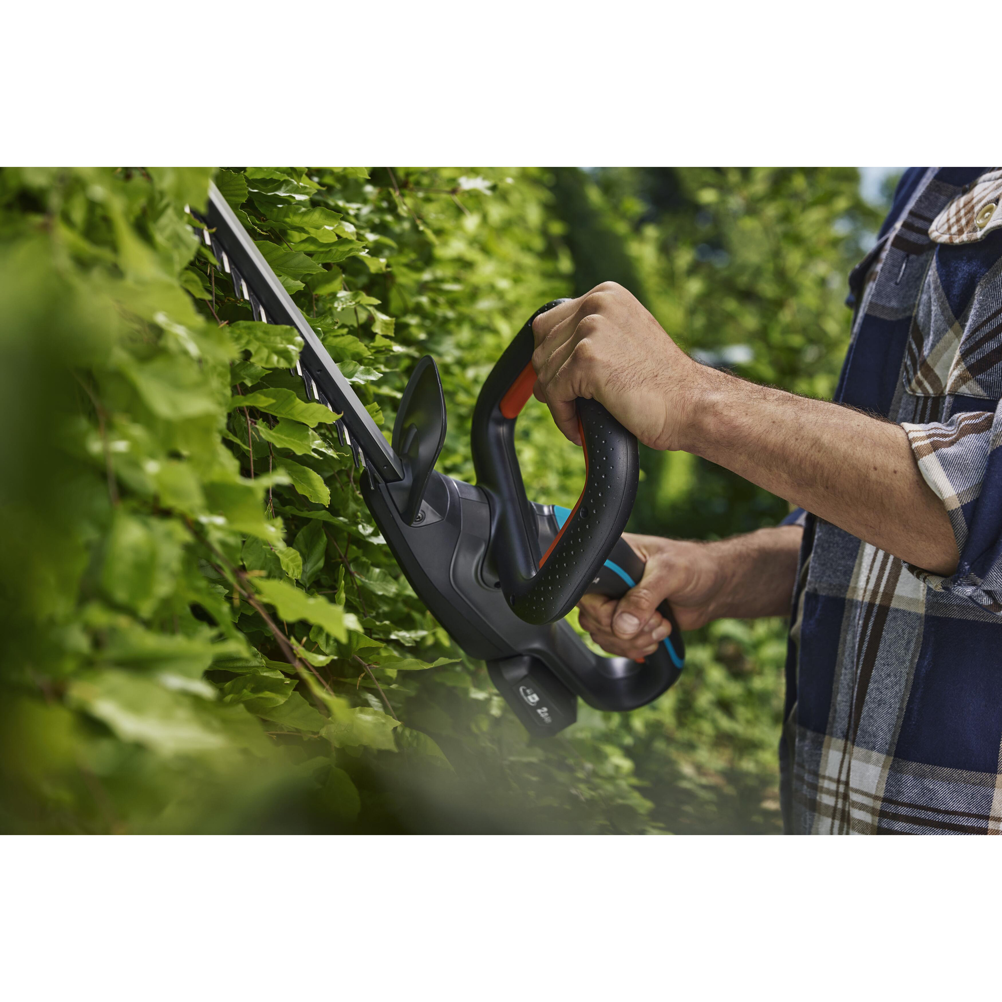 Häcksax Gardena EasyCut 55/18V P4A Med Batteri & Laddare