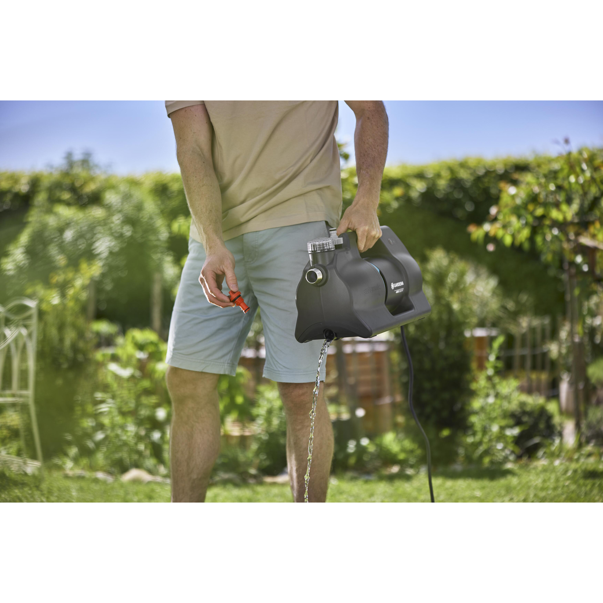 Pump Gardena 4600 Silent Automatisk För Hem & Trädgård