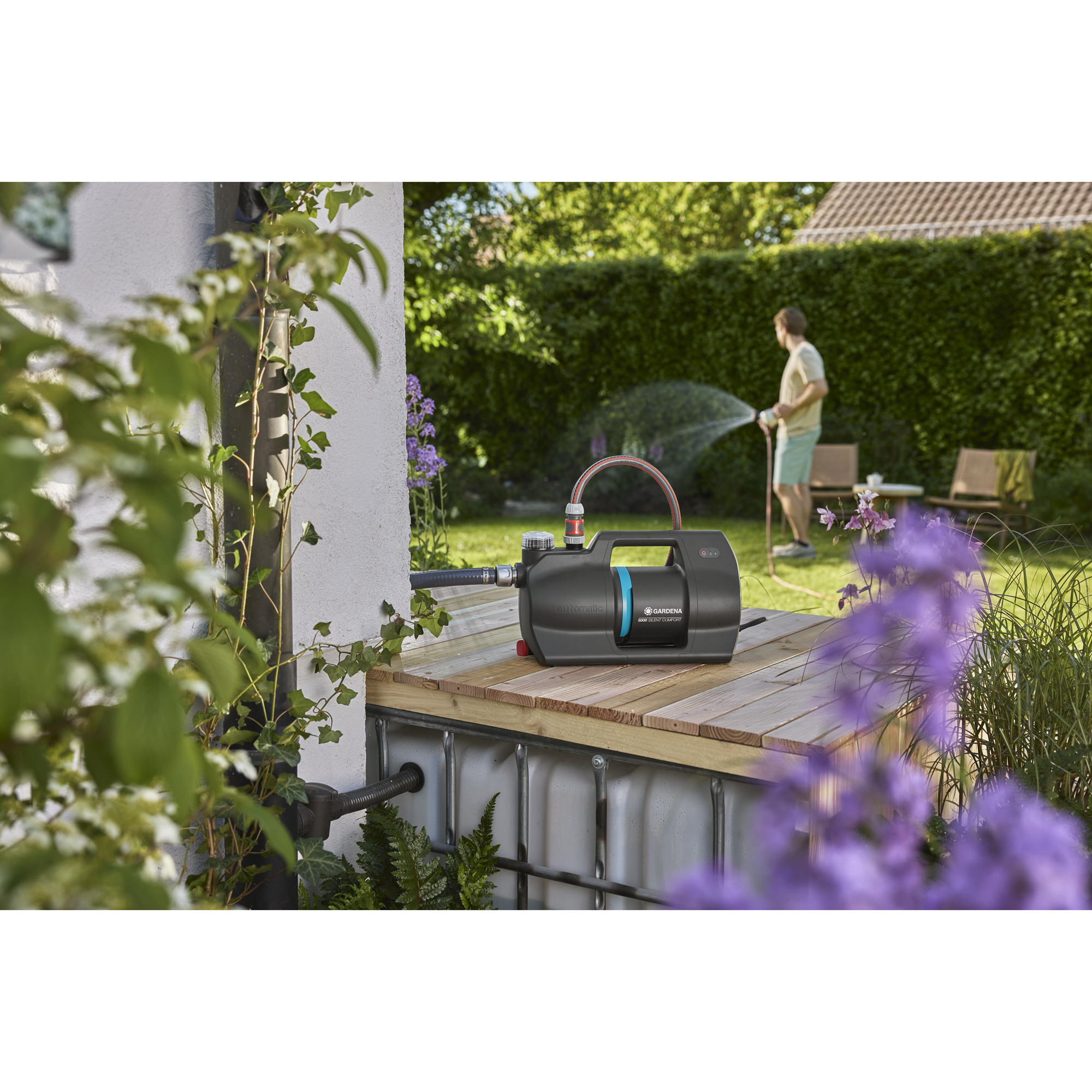 Pump Gardena 5000 Silent Comfort Automatisk För Hem & Trädgård