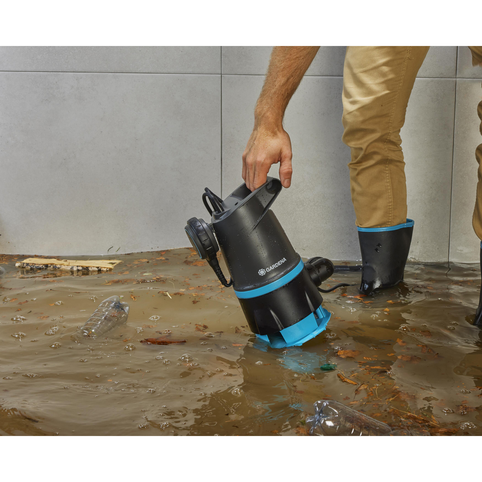 Pump Gardena 20000 Basic Dränkbar Set För Rent & Smutsigt Vatten