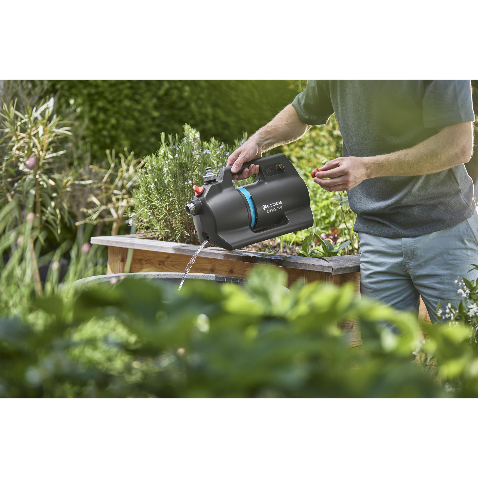 Pump Gardena 3000 Silent 18V P4A Batteridriven Trädgårdspump