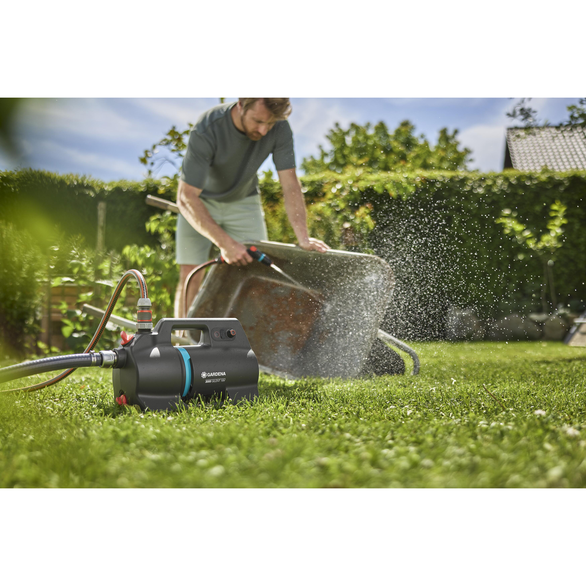 Pump Gardena 3000 Silent 18V P4A Batteridriven Trädgårdspump