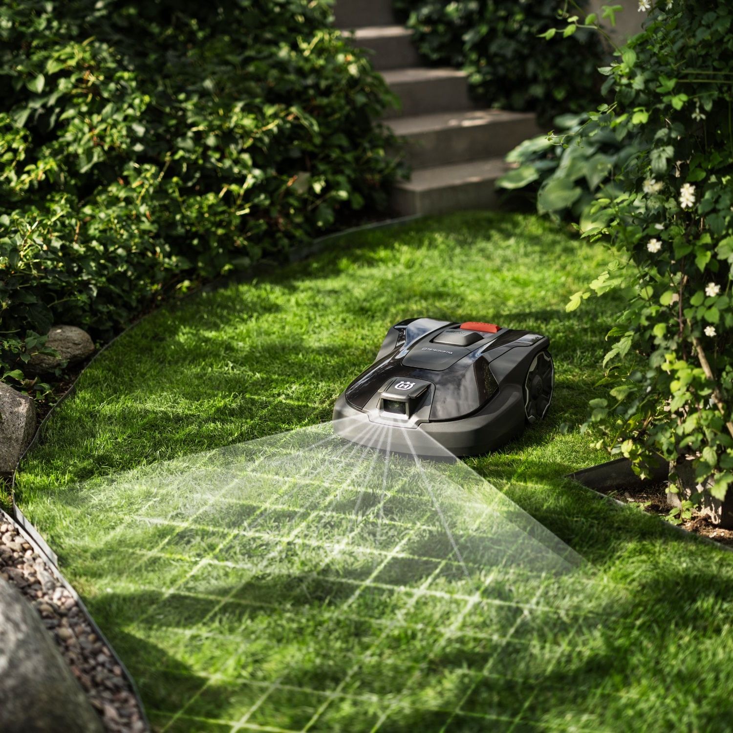 Robotgräsklippare Husqvarna Automower® 308V Med Robothus & Reservkniv